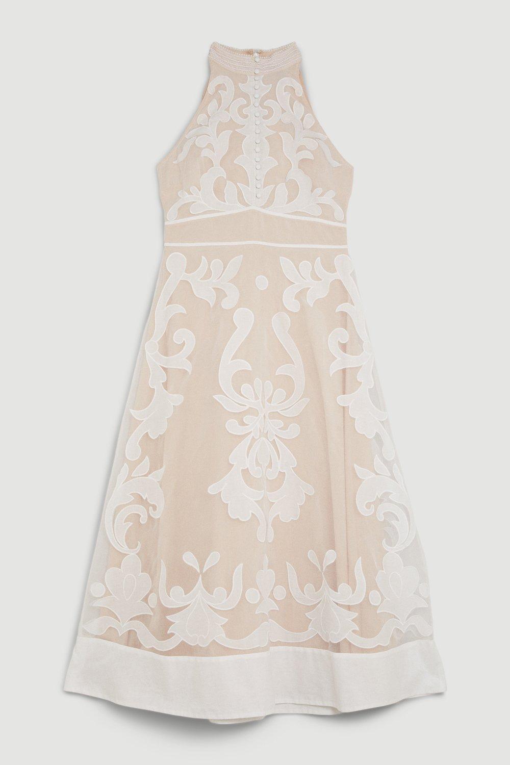 Zimmermann corsage lily midi sales dress