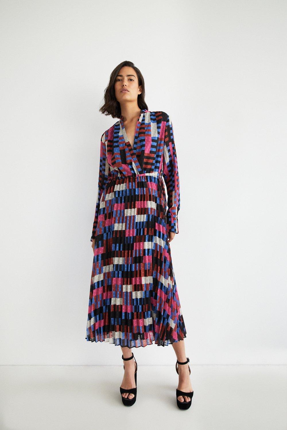 Monsoon selina spot on sale dress