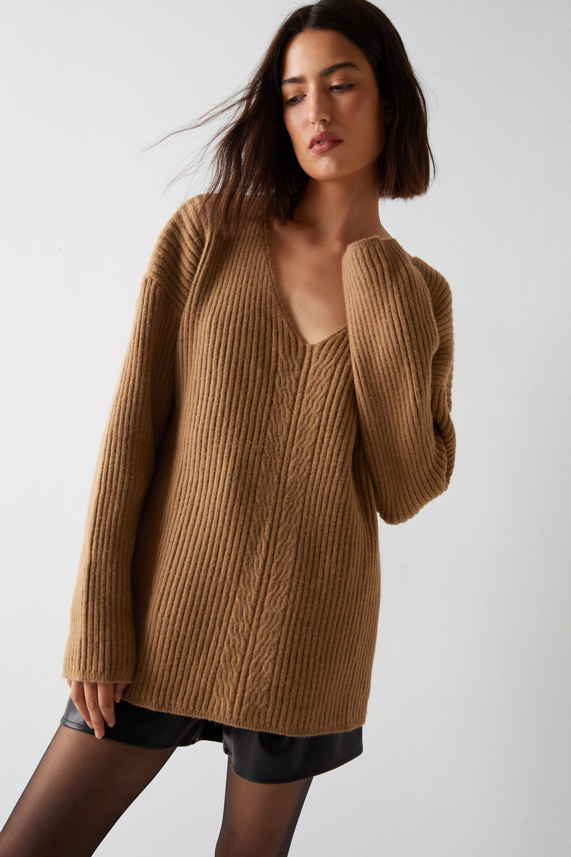 Warehouse camel outlet jumper