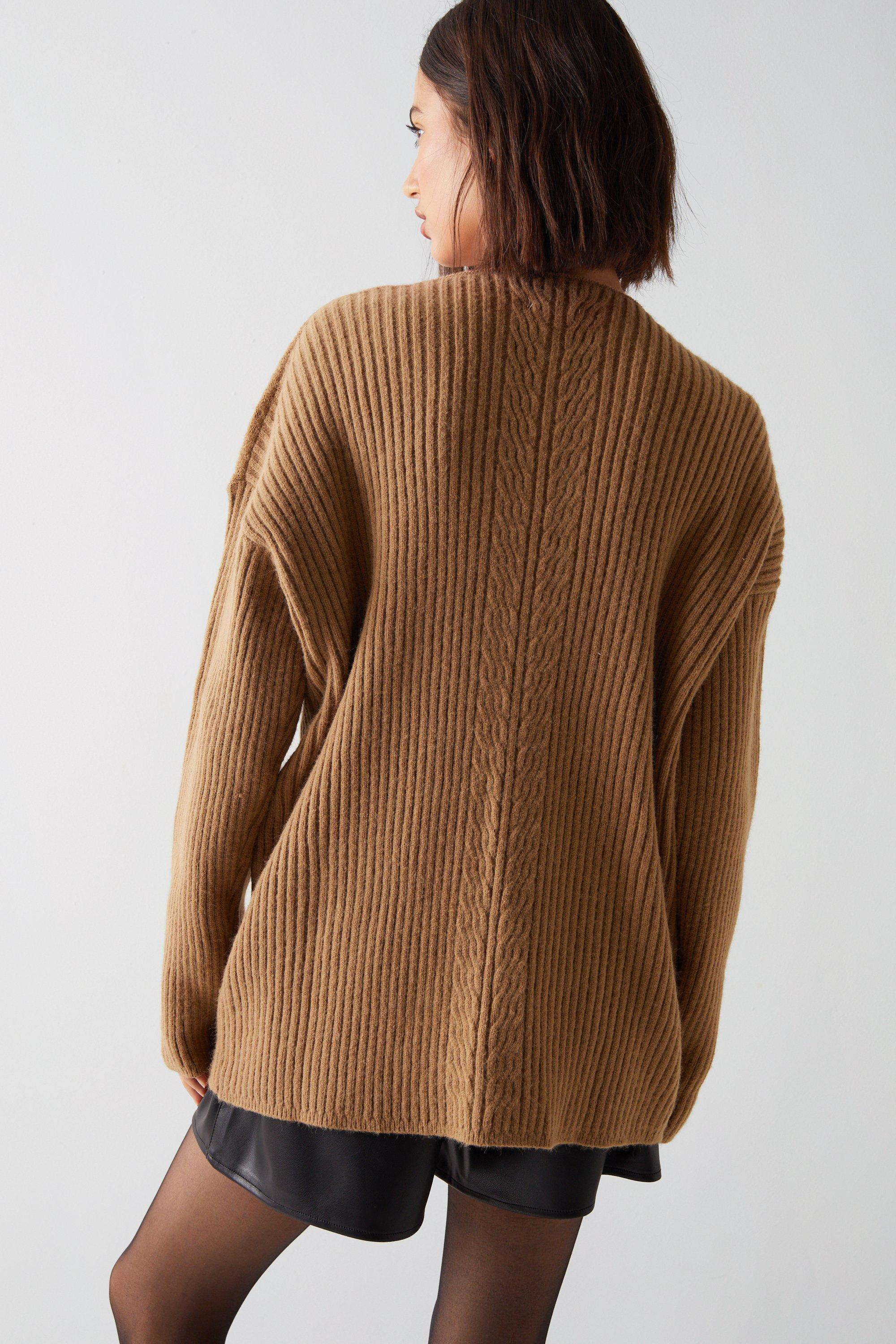 Warehouse camel outlet jumper