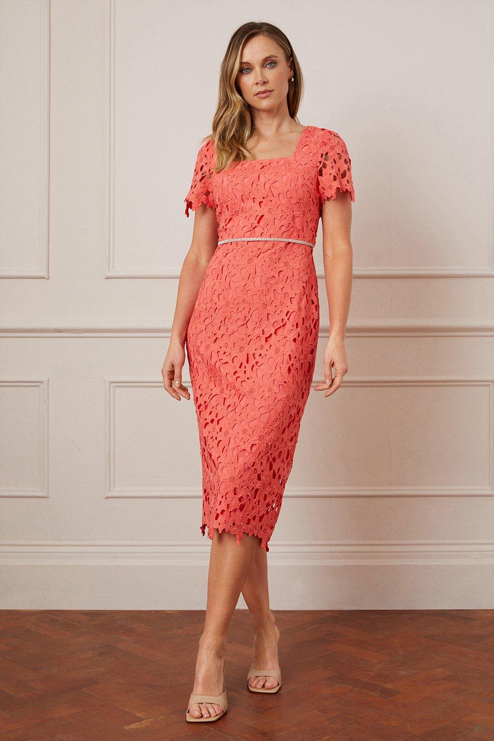 Wallis cheap coral dress