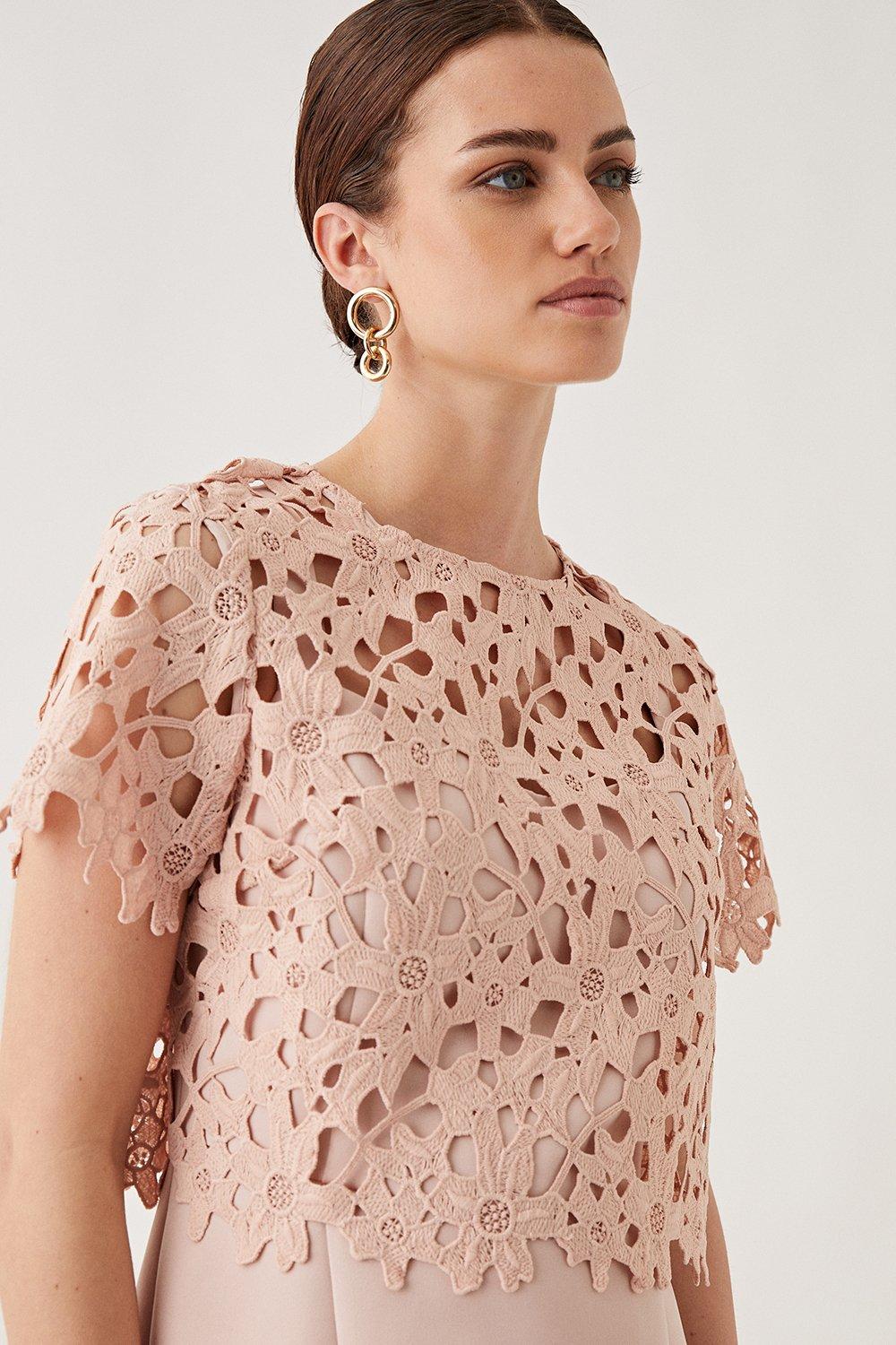 Wallis petite sale lace dress