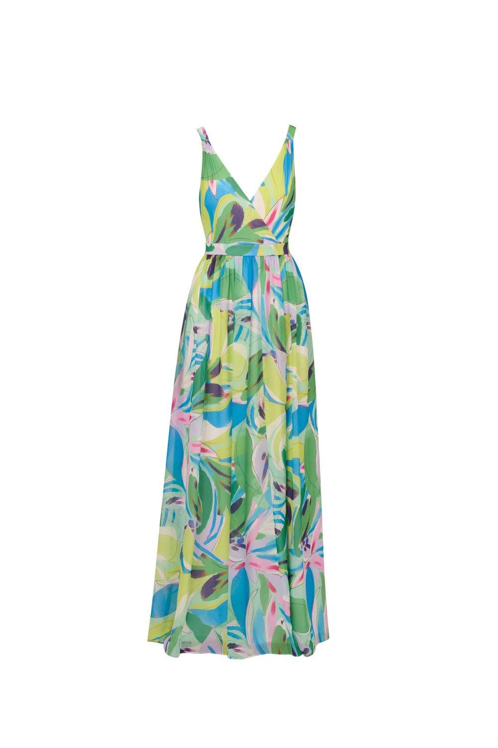 Dresses Printed Chiffon Maxi Dress Aidan by Adrianna Papell