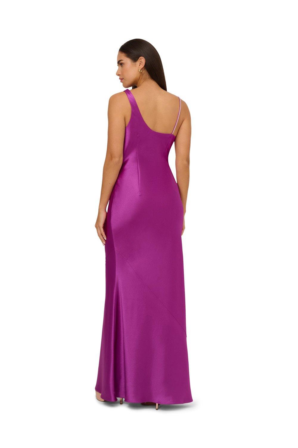 Dresses Satin A Line Gown Aidan by Adrianna Papell