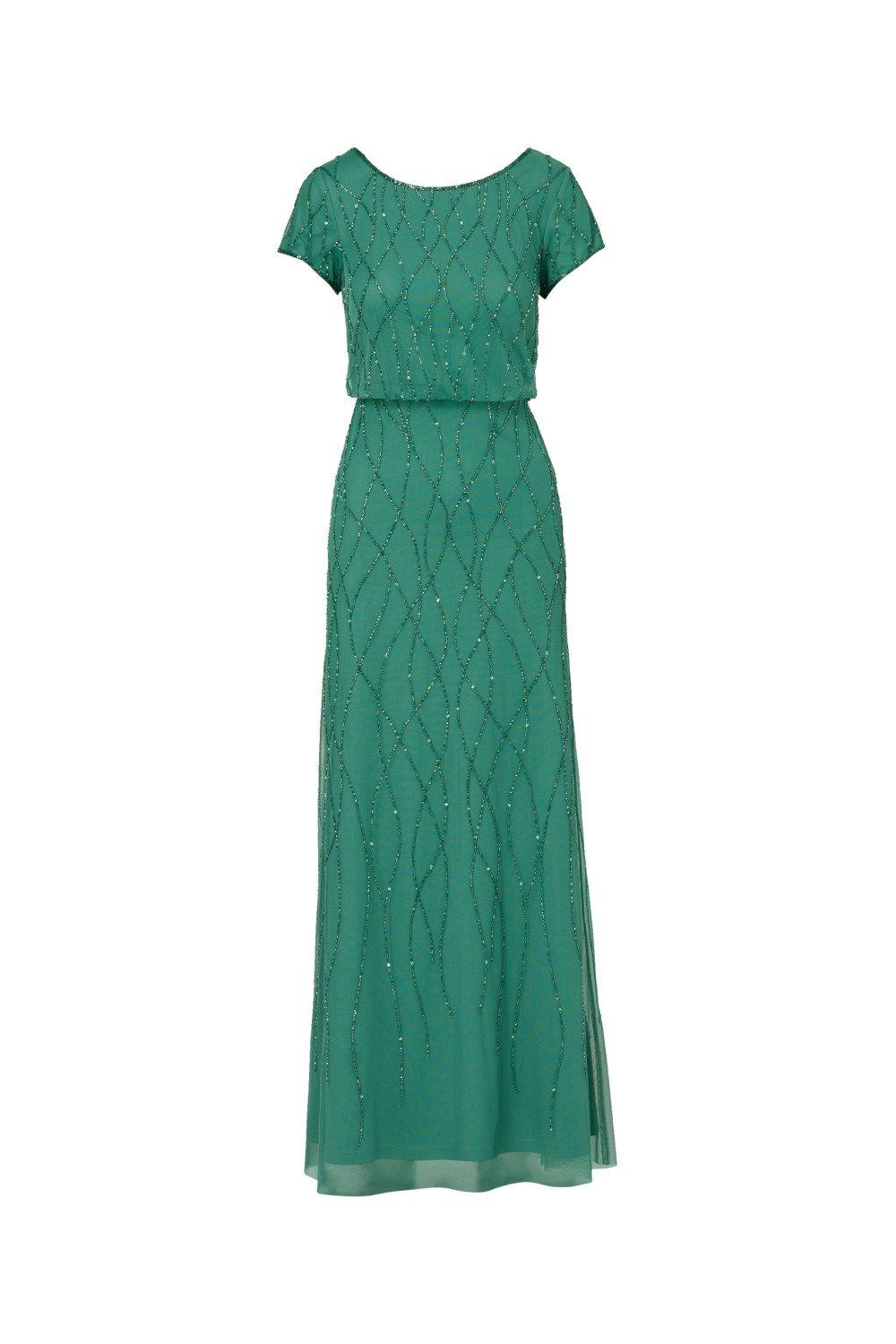 Dresses Long Beaded Dress Adrianna Papell