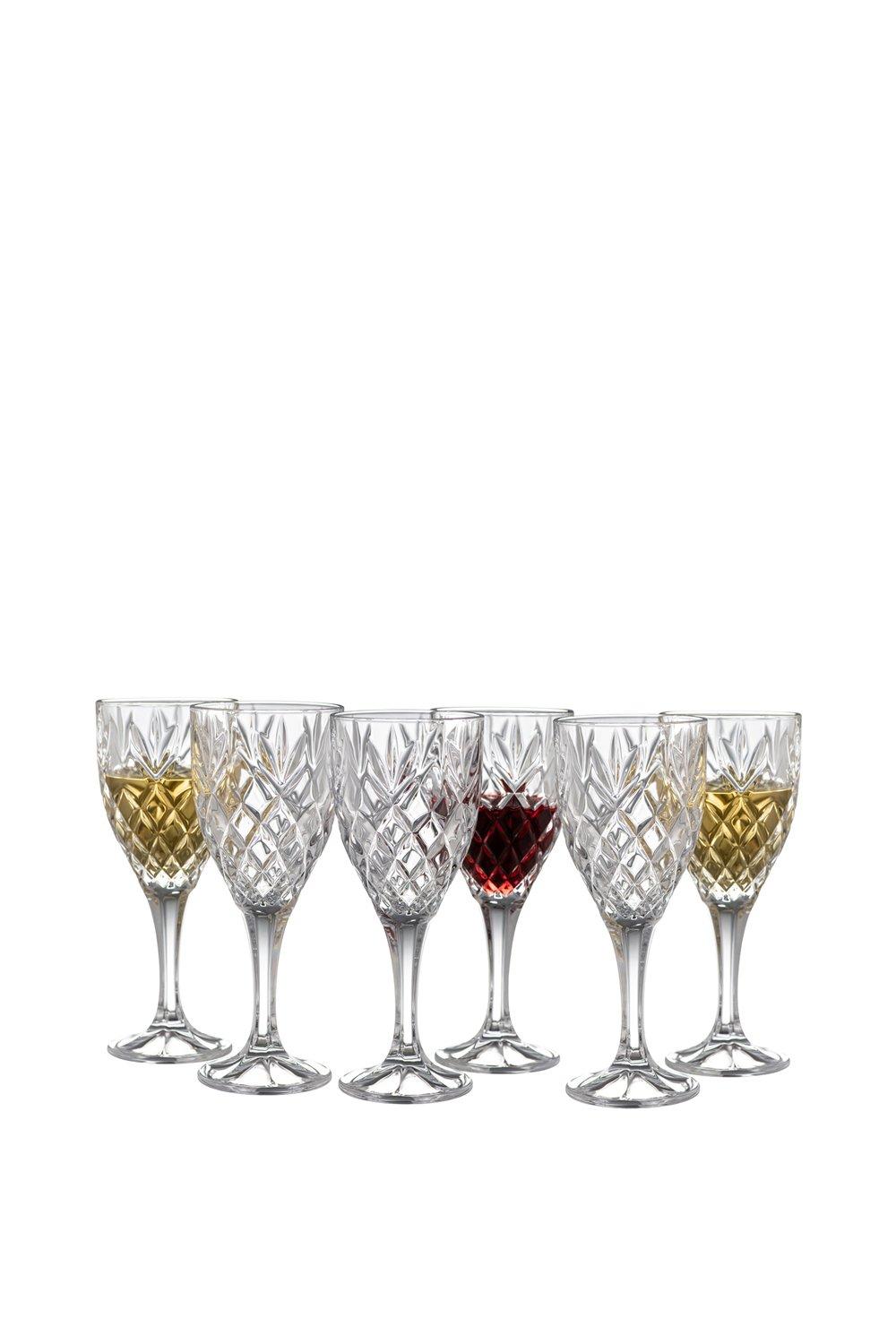 Renmore (Set of 4) Goblets, Transparent