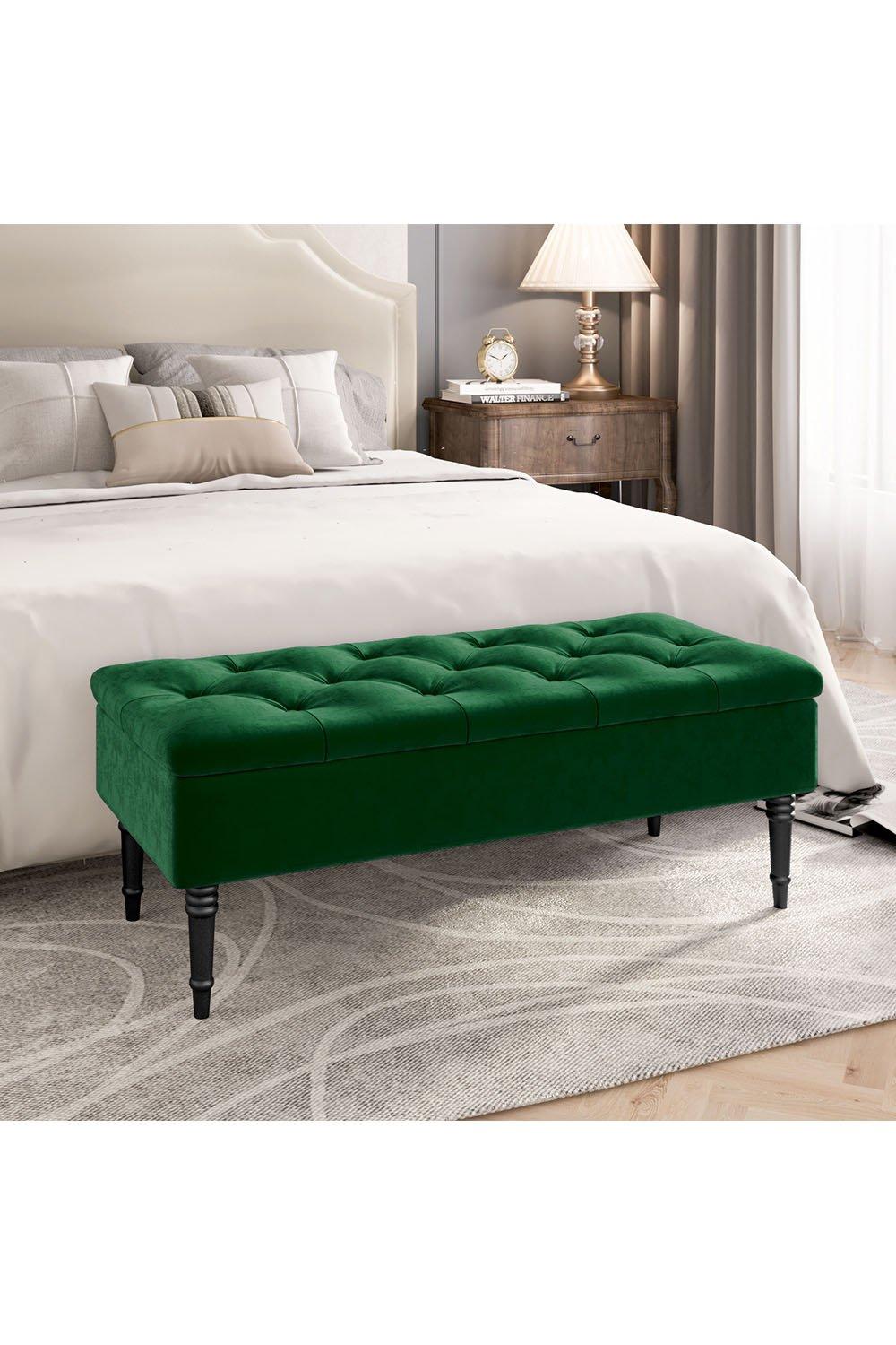 Wynnewood tufted 2024 storage ottoman