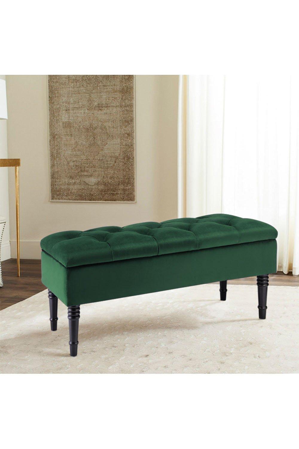 Wynnewood tufted 2024 storage ottoman