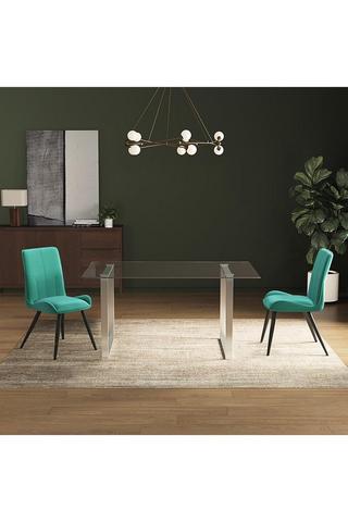 Novara White Marble Round Dining Table 120cm and 4 Calla Chairs Furniture  Set