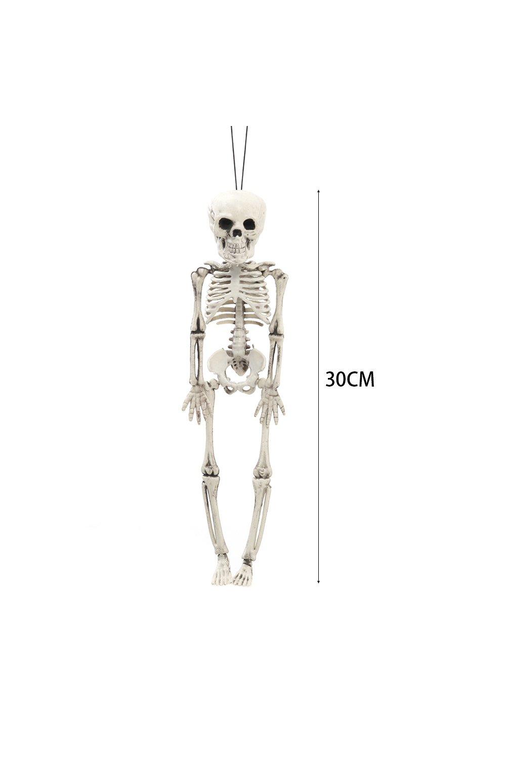 Party Decorations, Halloween Hanging Skeleton 30cm H