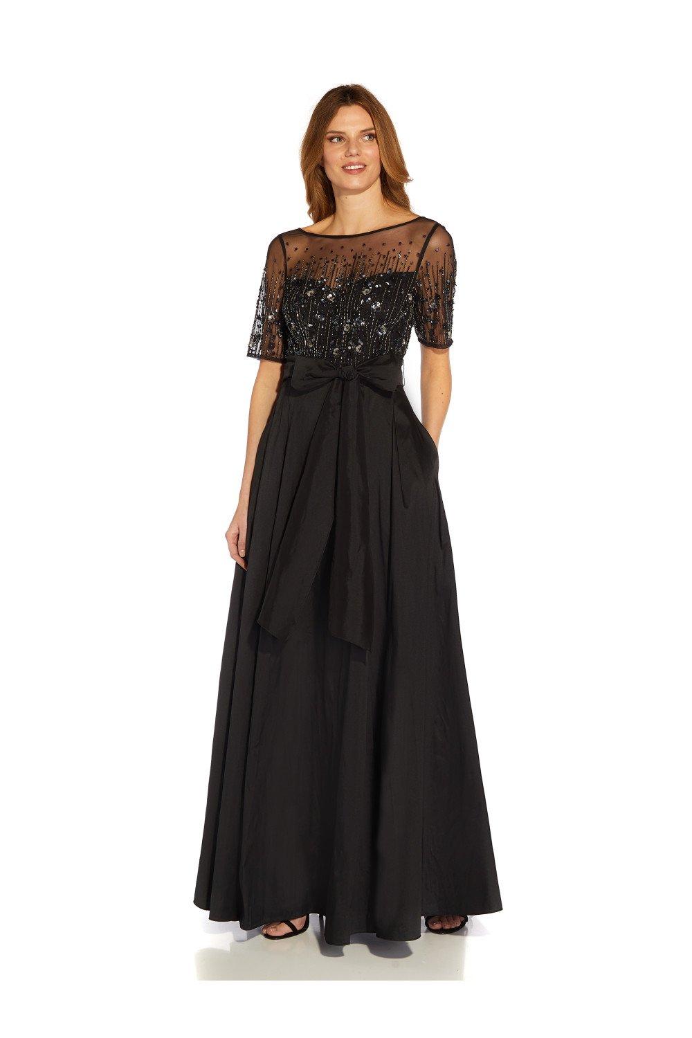 Adrianna papell shop taffeta gown