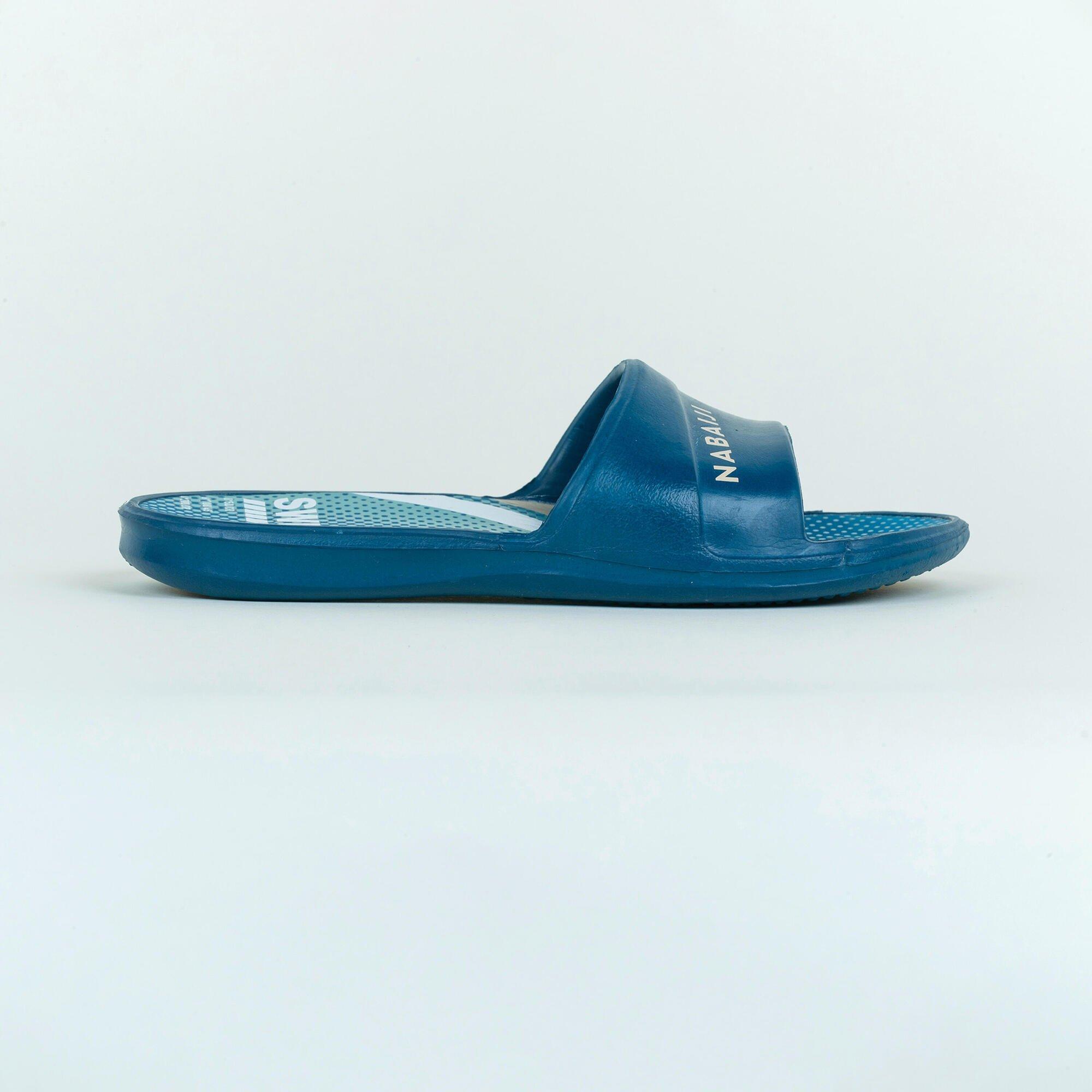 Pool shoes | shoe, sandal, man, swimming pool | Men Pool Sandals Slap 100  Basic Grey Features : Light weight,Quick dry Buy online :  https://rb.gy/q5bywm | By Decathlon Sports IndiaFacebook