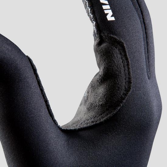 500 Winter Cycling Gloves - Black, Black - Triban - Decathlon