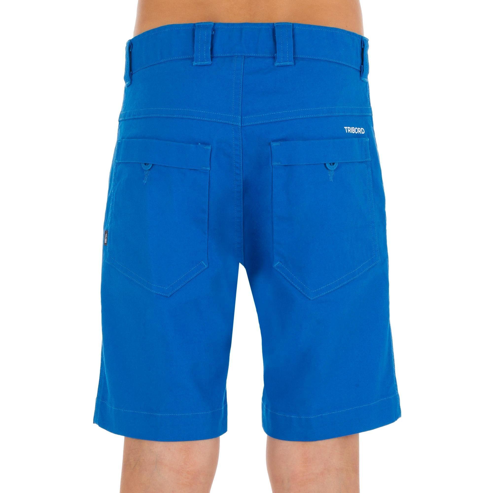 Decathlon Boys Sailing Bermuda Shorts Sailing 100 Vibrant