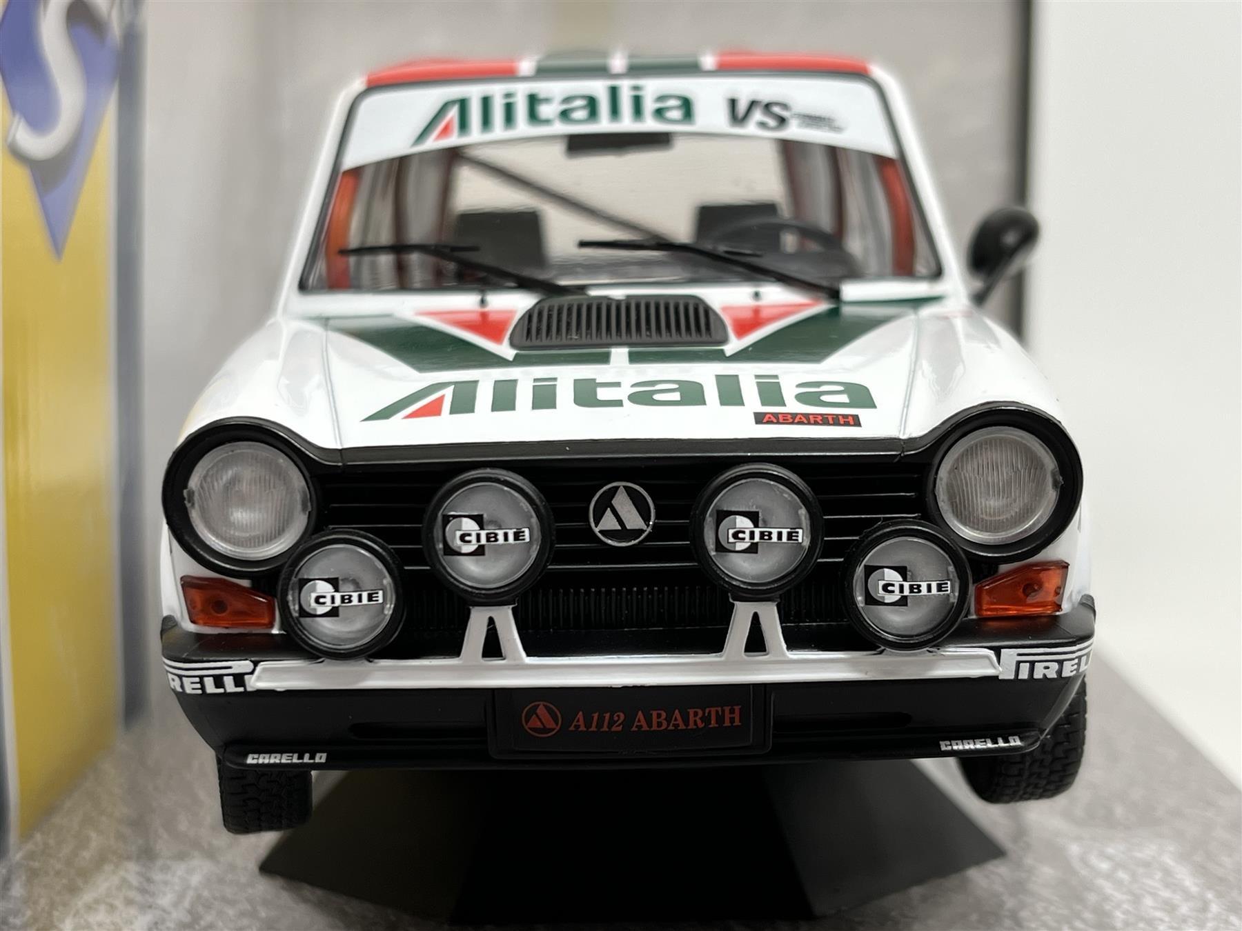 Collectables | Autobianchi A112 Abarth Alitalia 1980 1:18 Scale 