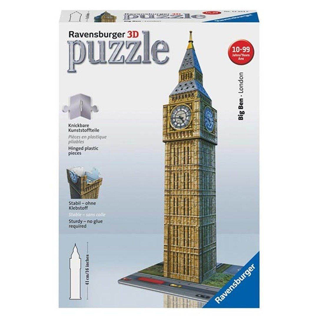 Puzzle 3D Big Ben - Ravensburger Puzzle 3d - Toys Center