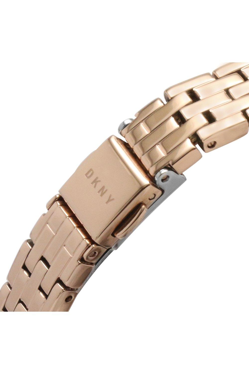 Amazon.com: DKNY Women's Soho Quartz Stainless Steel Dress Watch, Color: Rose  Gold (Model: NY2884) : Clothing, Shoes & Jewelry
