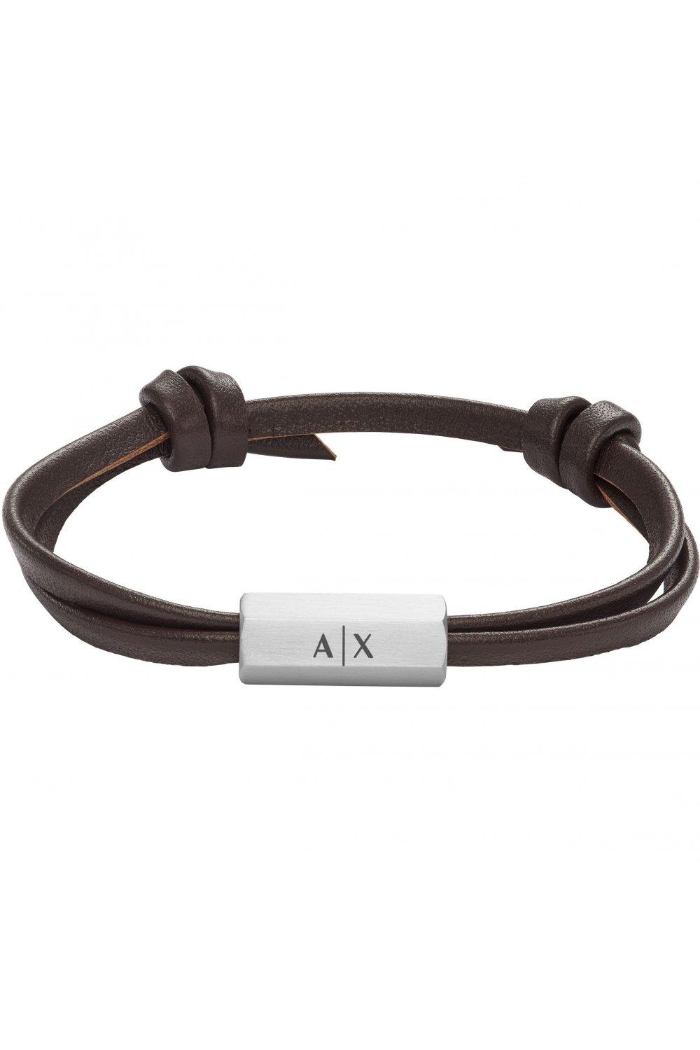 Jewellery Leather Bracelet Axg0096040 Armani Exchange Jewellery