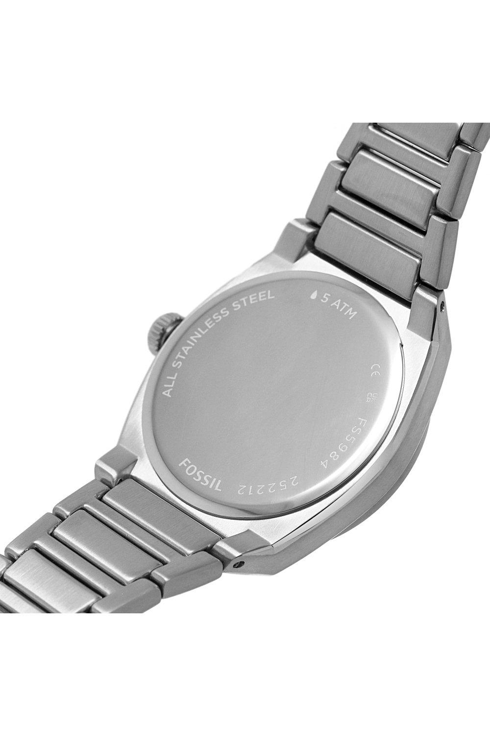 Watches | Everett Stainless Fs5984 | Analogue - Fossil Watch Steel Quartz Fashion