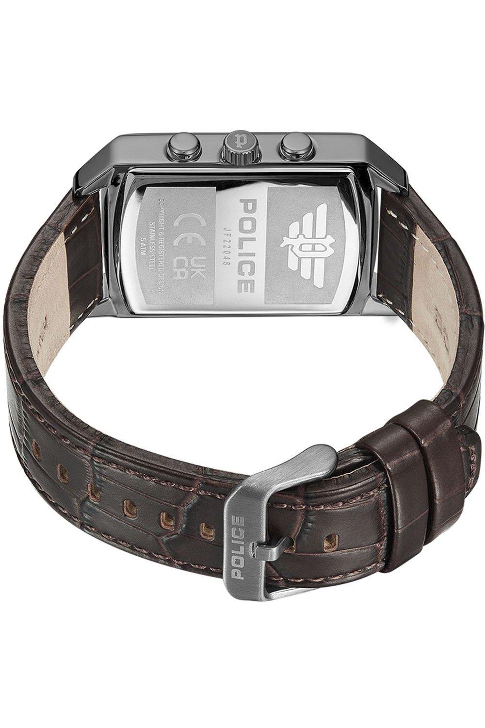 Fashion Watch Steel | Watches Police Analogue Stainless Pewjf2204802 Saleve Quartz | -
