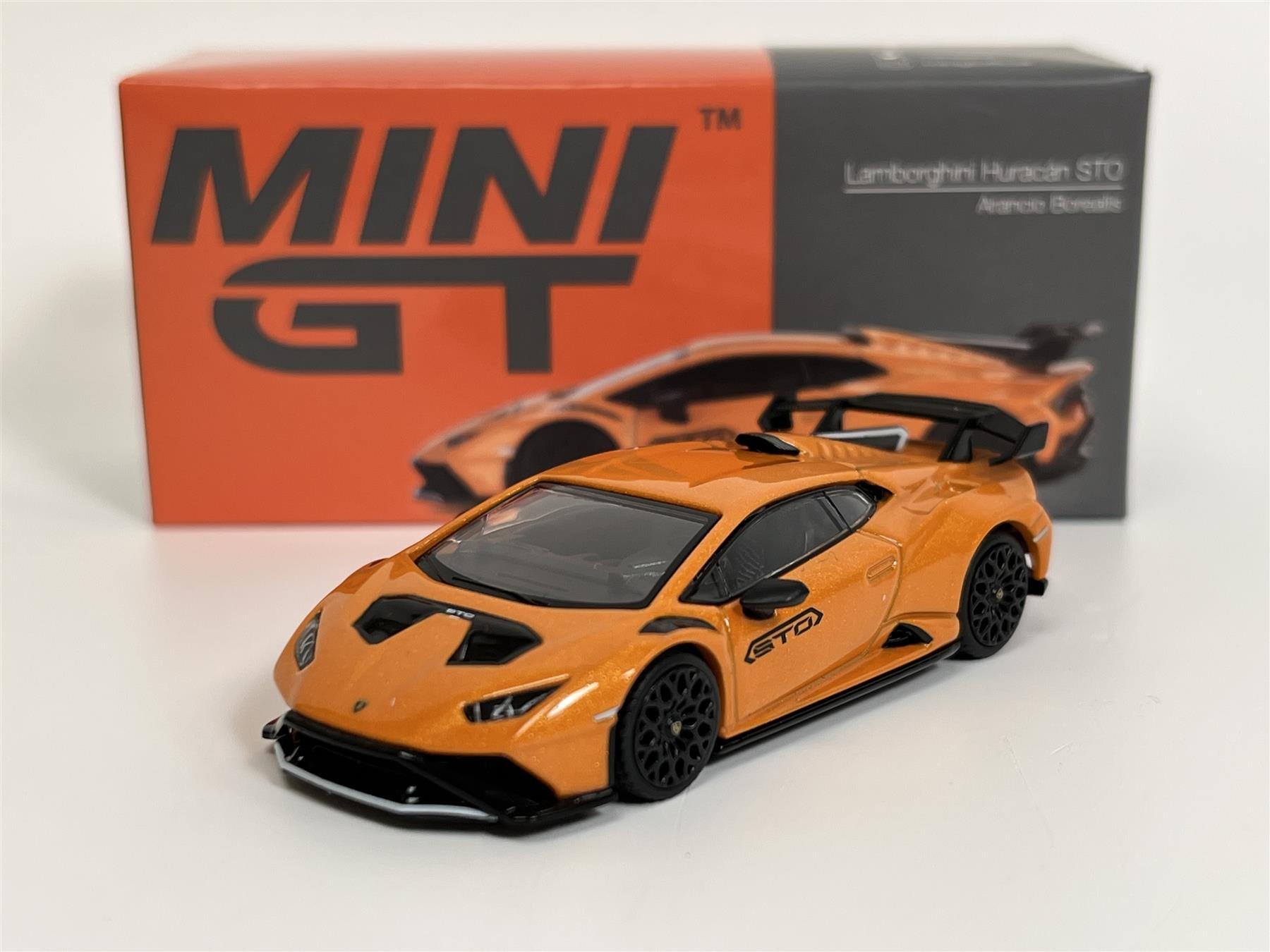 MINI GT 1:64 Lamborghini Huracán STO Arancio Borealis (MGT00511-L) Die