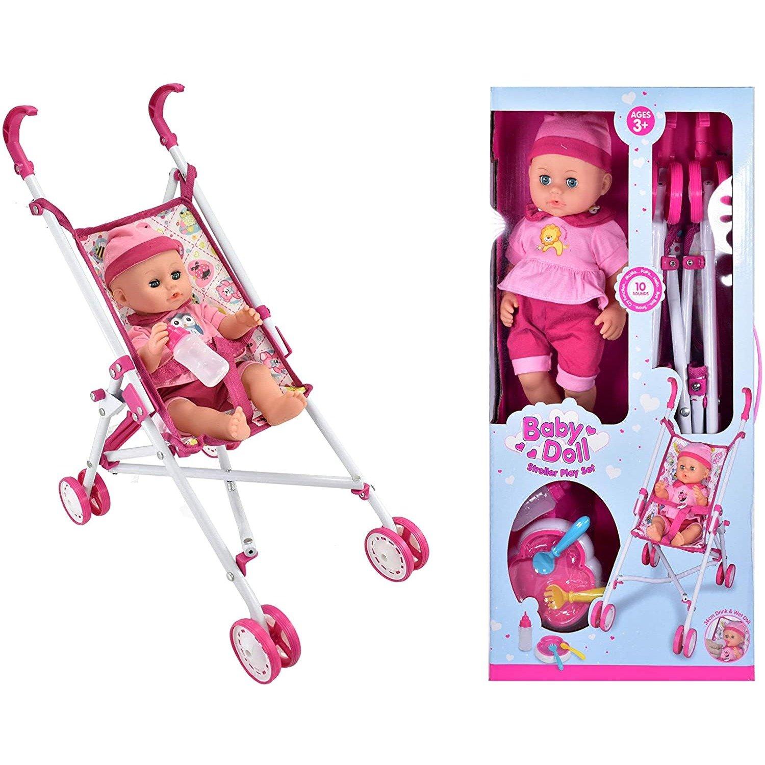 Doll shop stroller playset