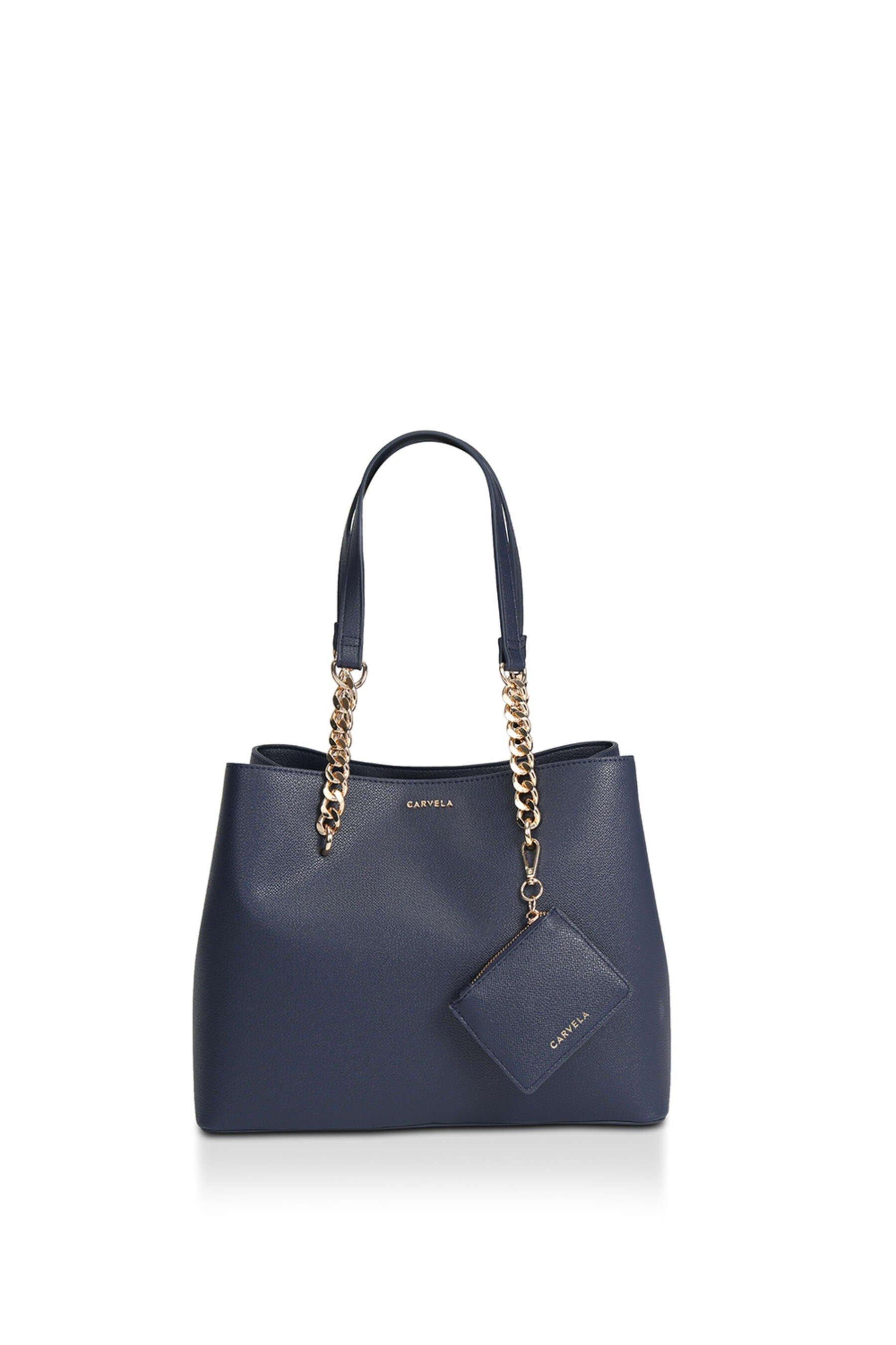 Carvela tote bag sale with chain handle