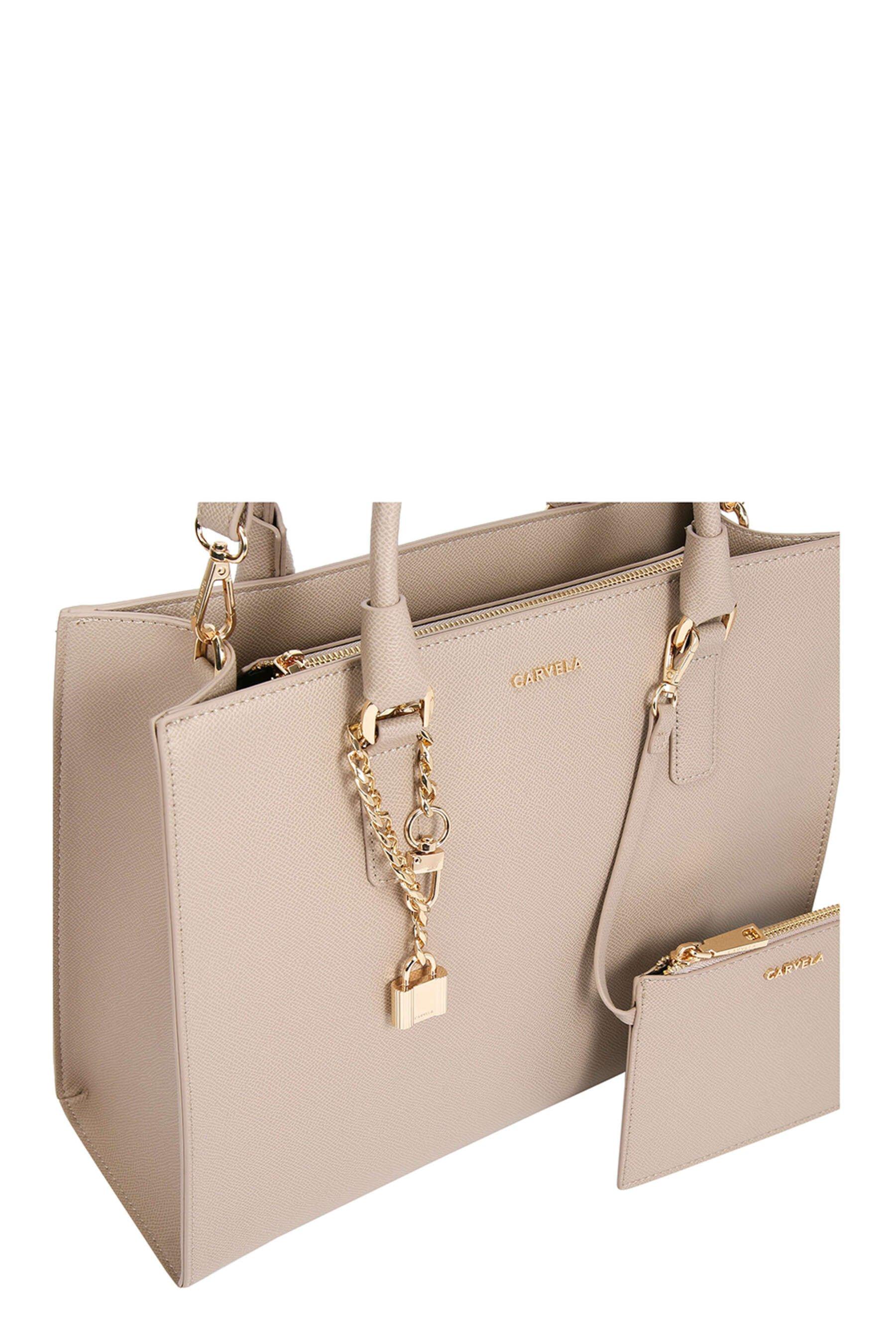 Carvela deals taupe bag