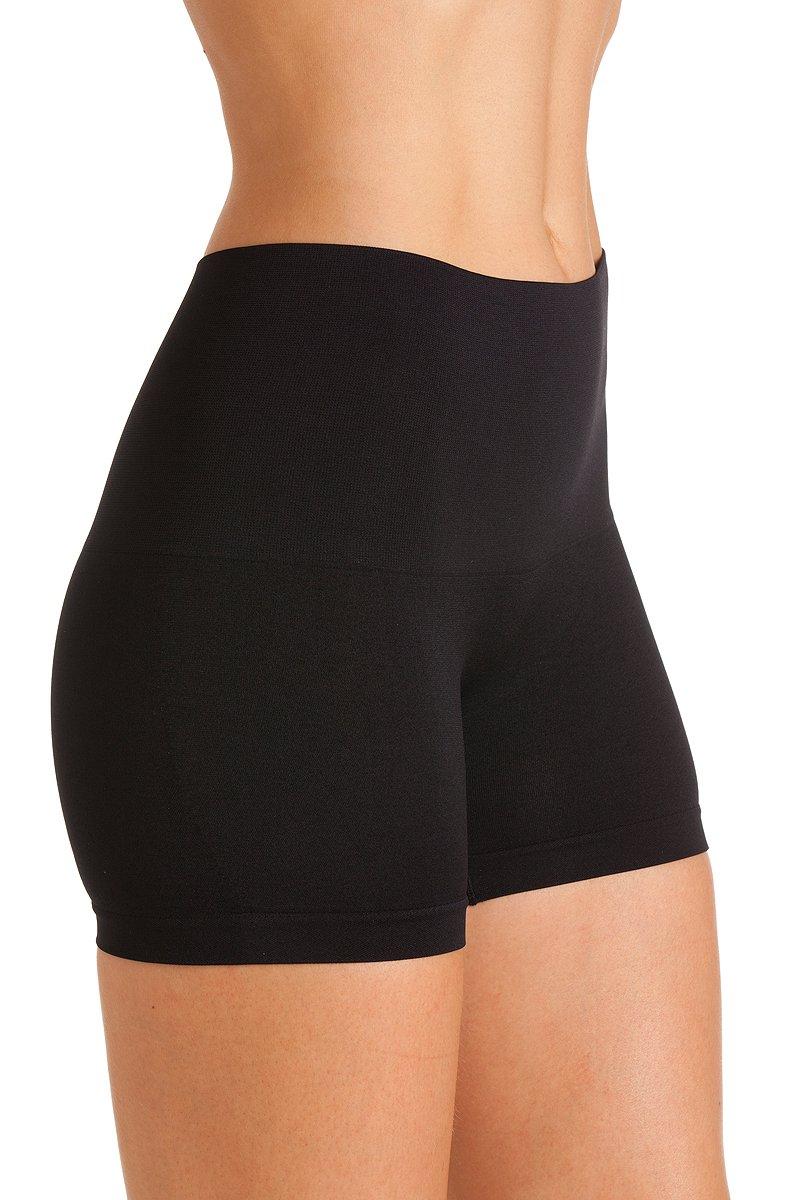 Camille Womens Seamfree Shapewear Comfort Control Brief In Black