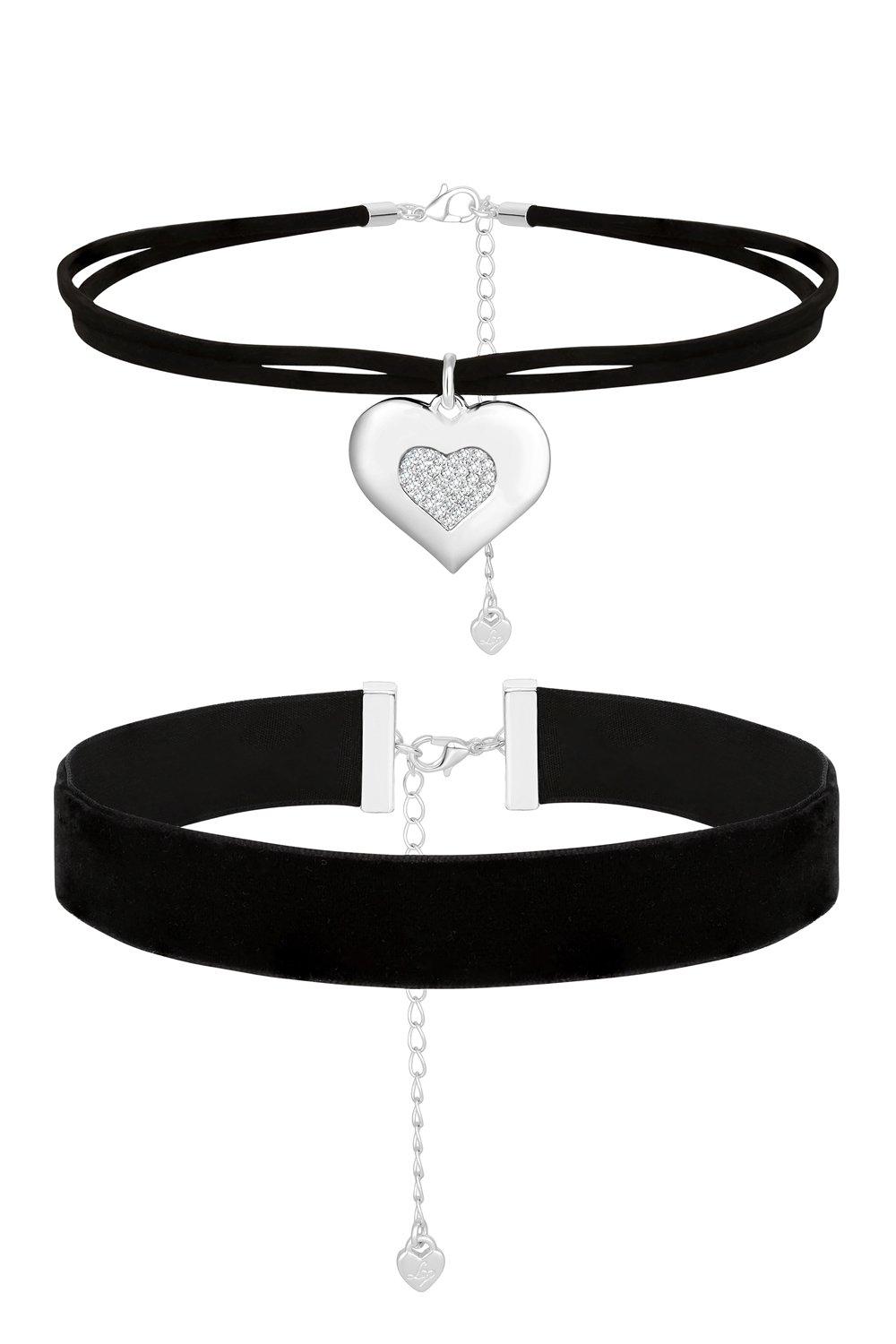 Silver choker hot sale necklace debenhams