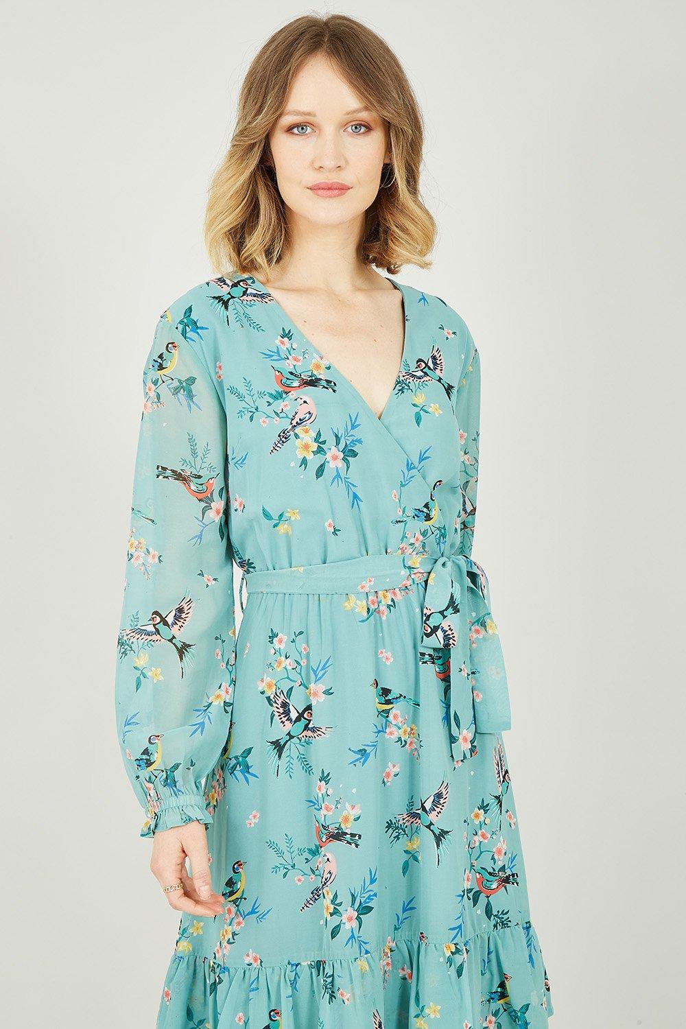 Yumi botanical clearance dress