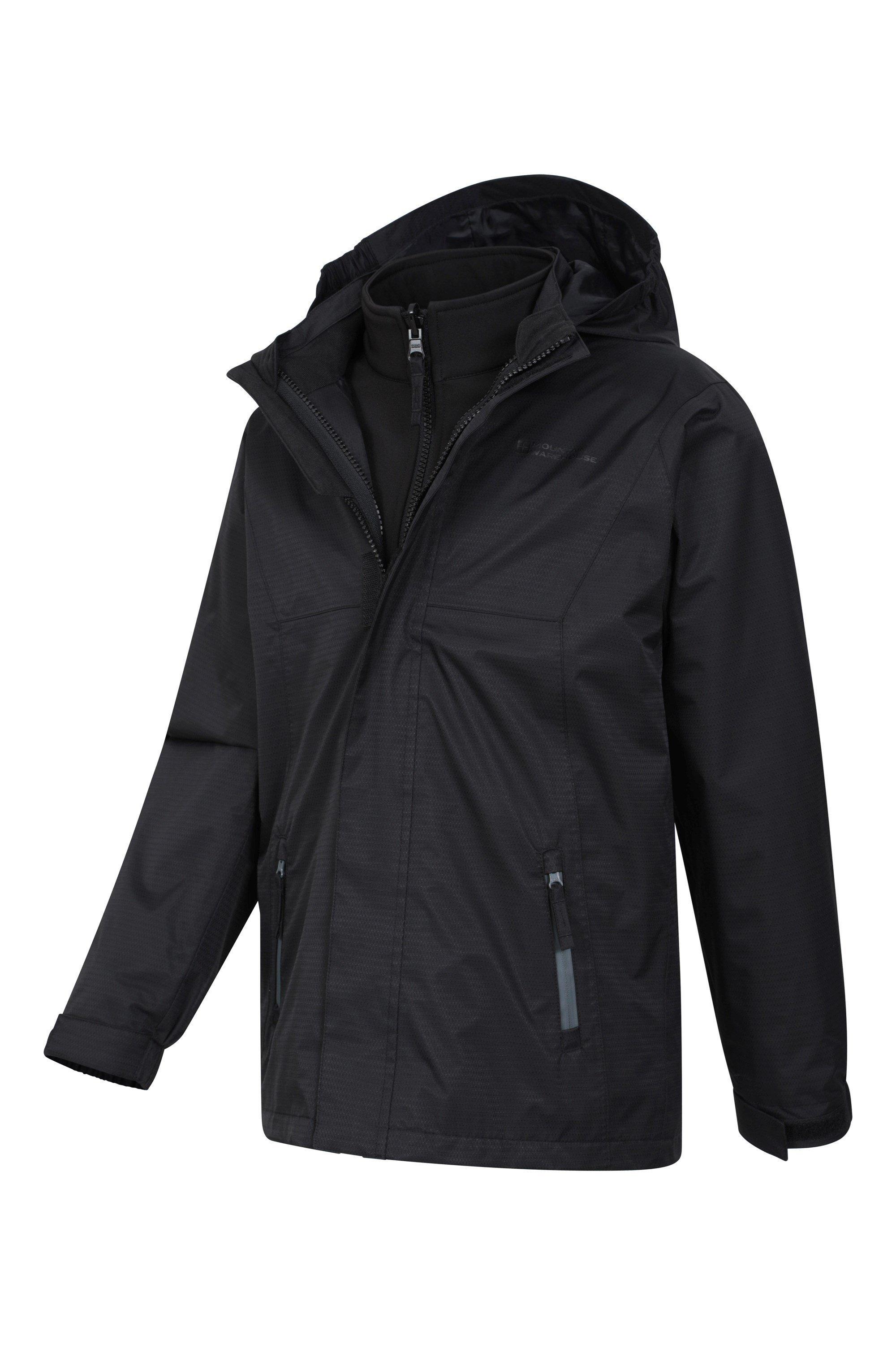 Mountain Warehouse Mens Glacier II Long Waterproof Jacket | Fruugo US