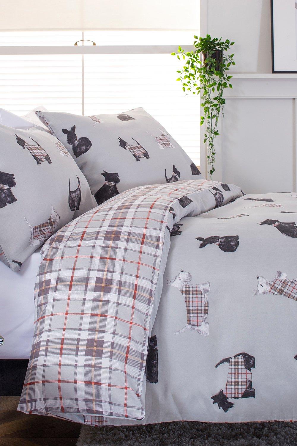 Deyongs Bramble Scotty Dogs Duvet Cover Set