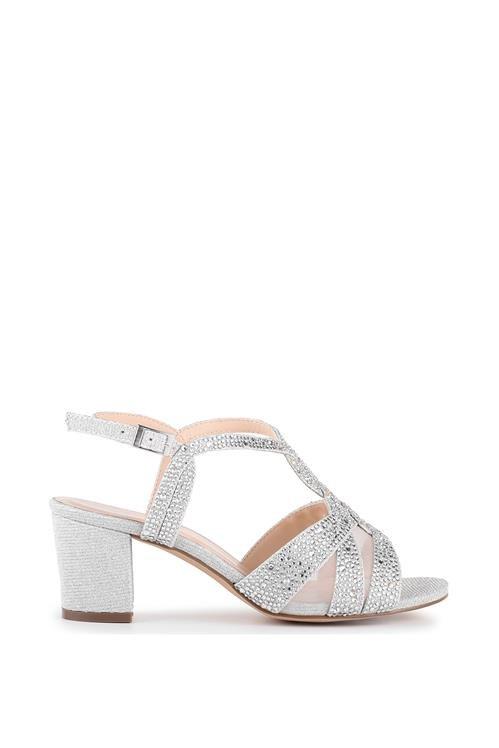 Star - Extra-Wide Fit Platform Sandal - Silver Leather – Sargasso and Grey