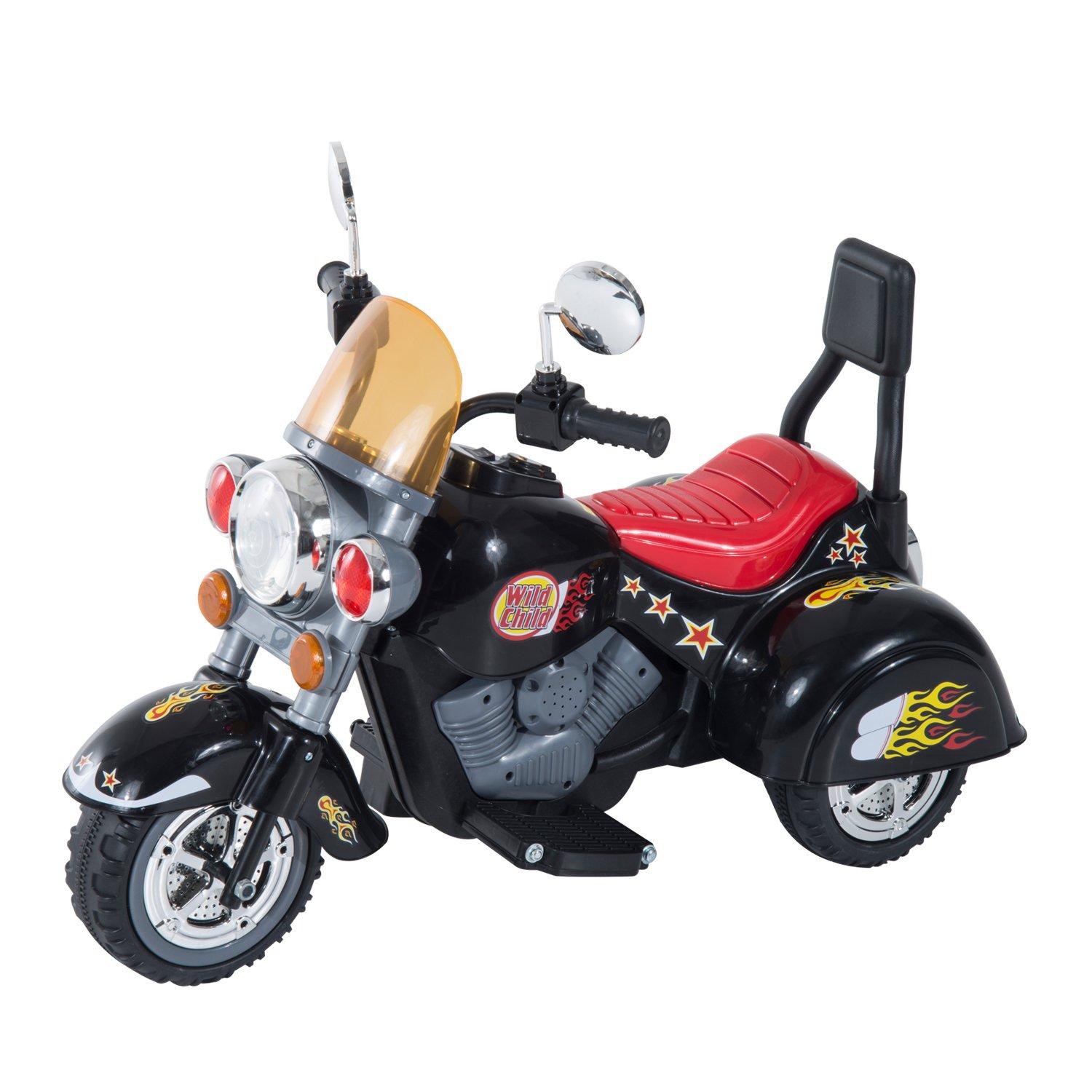 Electric ride best sale on motorbike