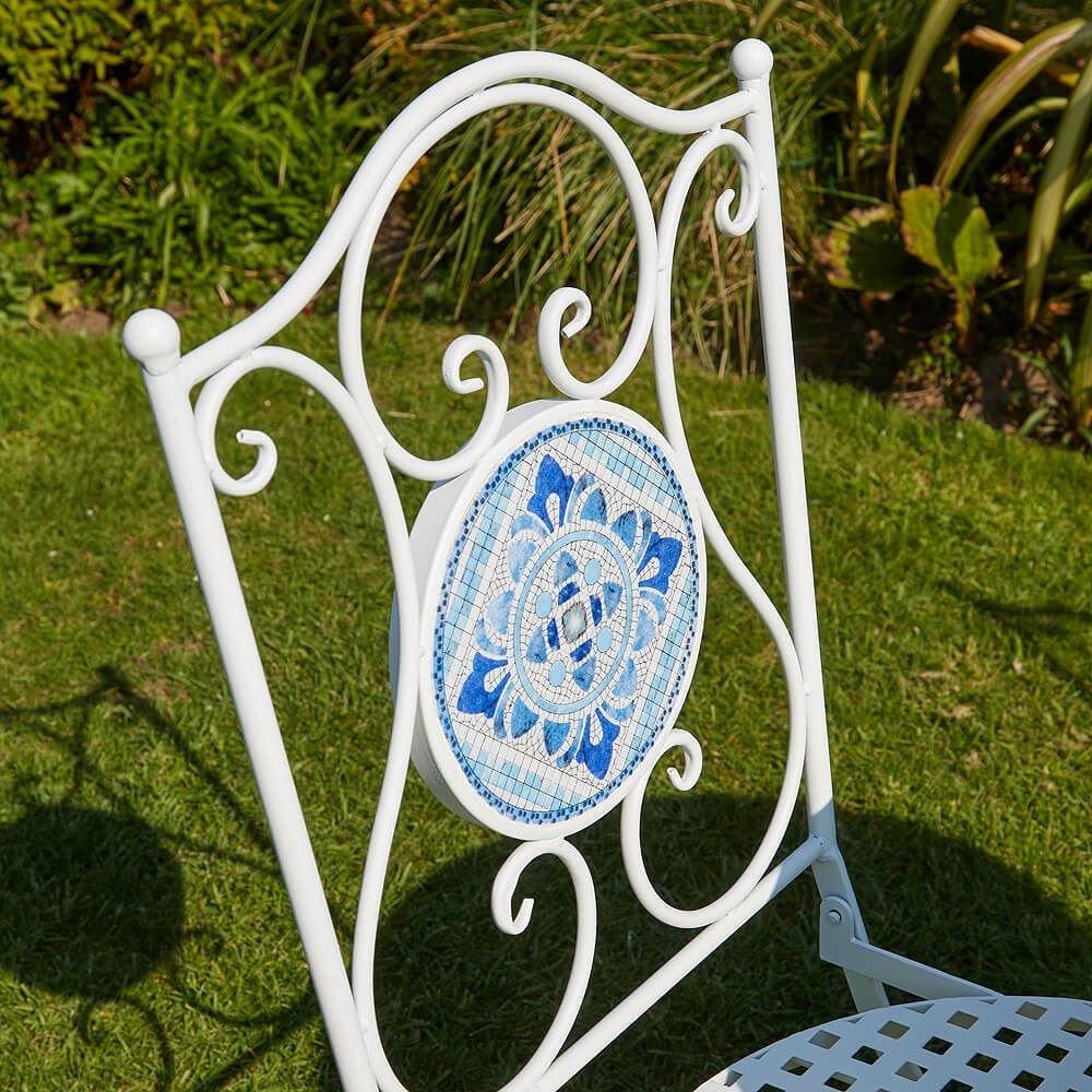 Garden Furniture Fenton Mediterranean Mosaic Garden Patio Bistro