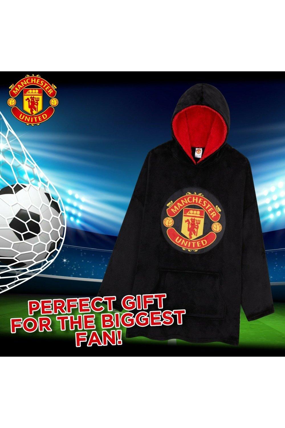 ManchesterUnited F.C. Oversized Hoodie Blanket For Men, Man U