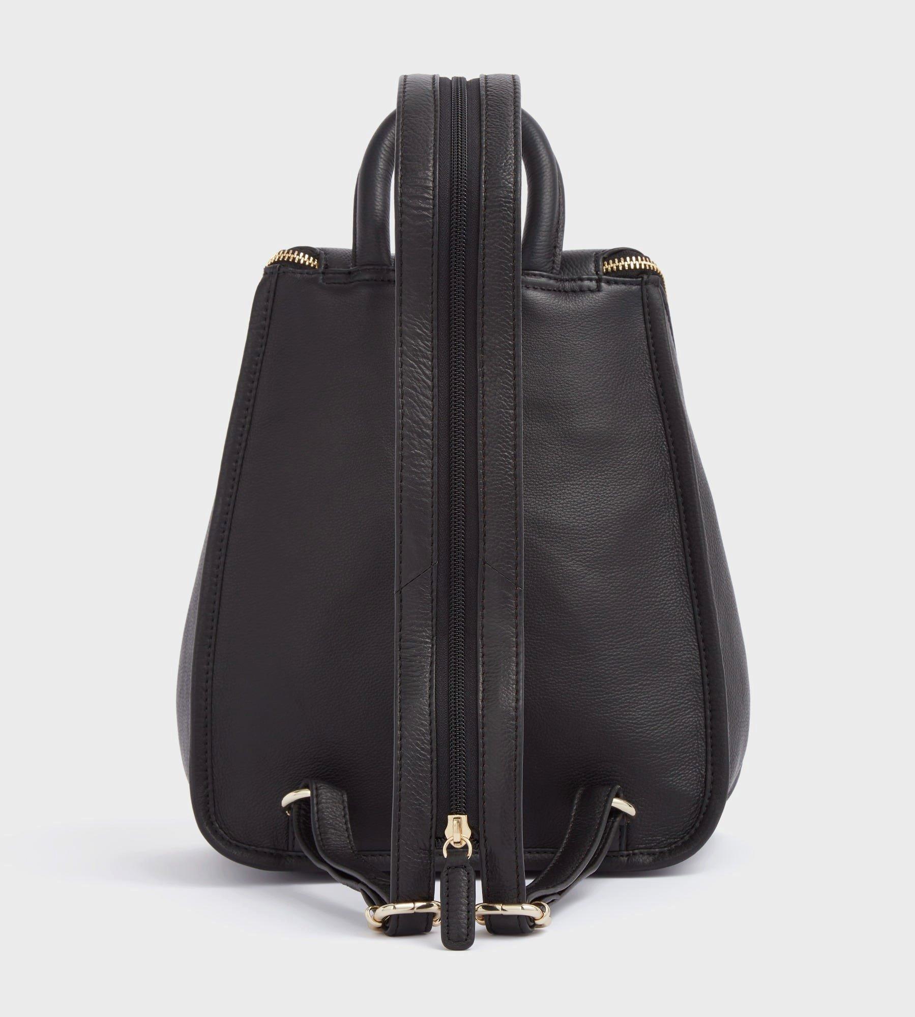 The Rhoda Leather Suede Backpack