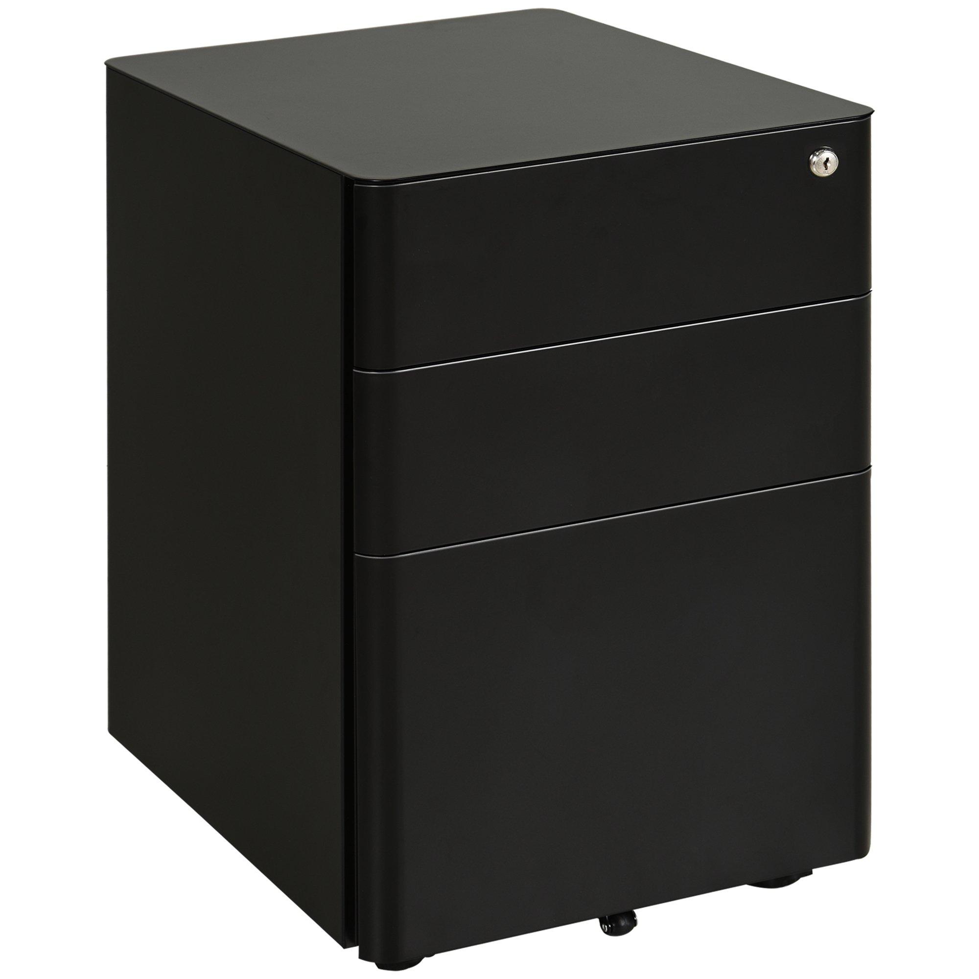 Small file cabinet for under deals desk