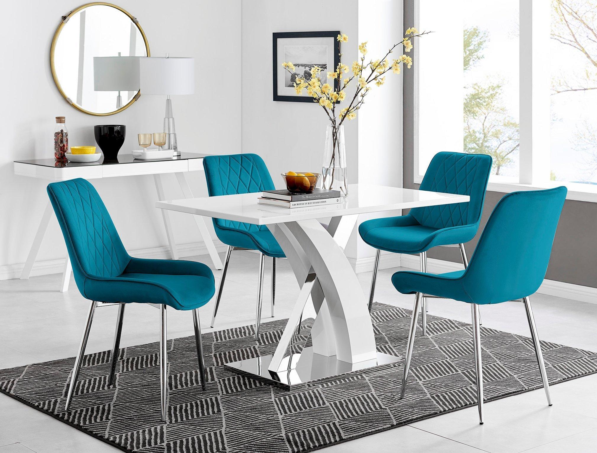 Camille Dining Chair - High Gloss Black