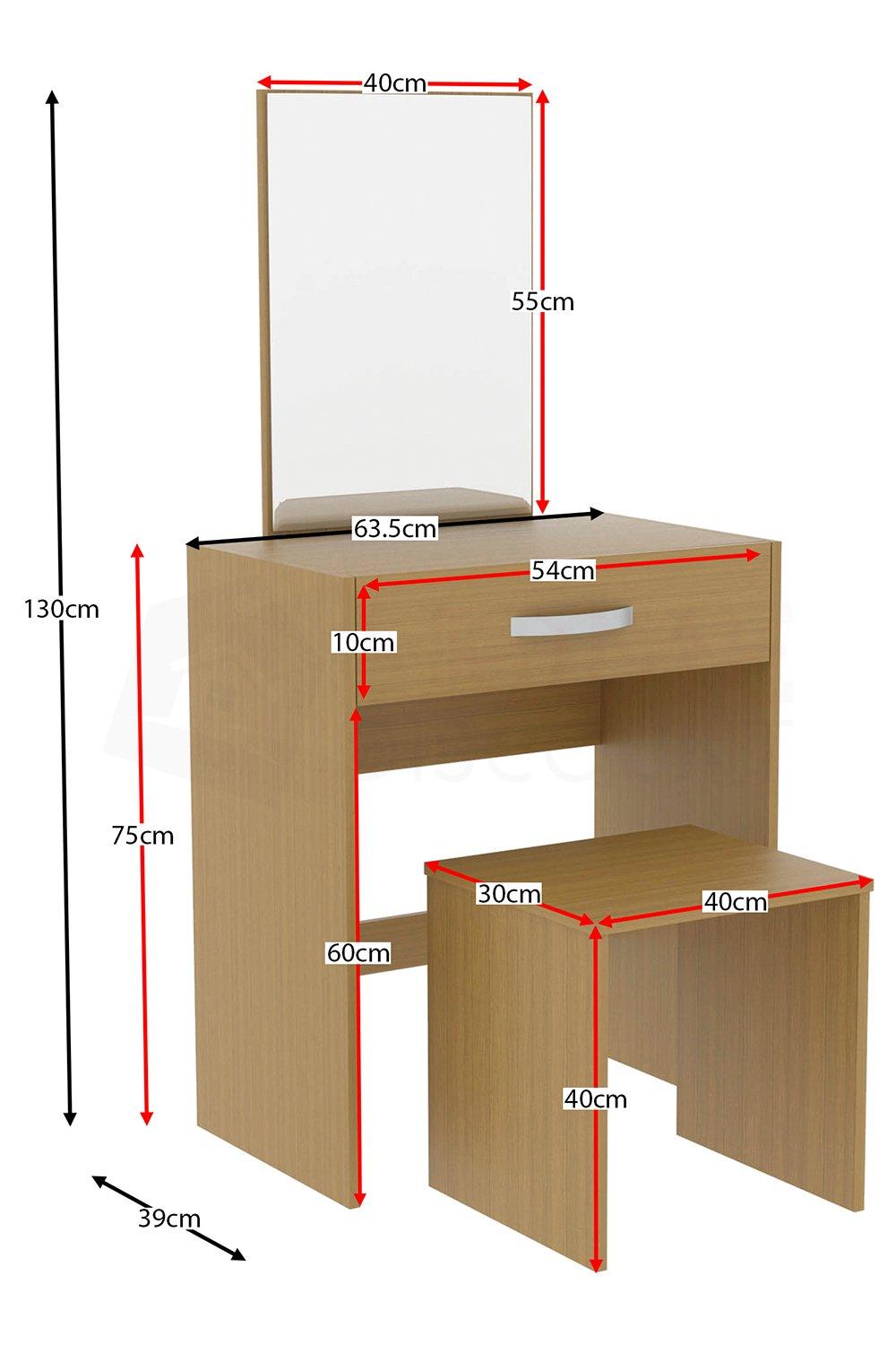 Vida designs store dressing table