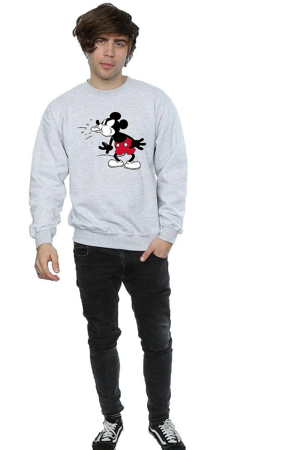 Mickey mouse hot sale sweatshirt men