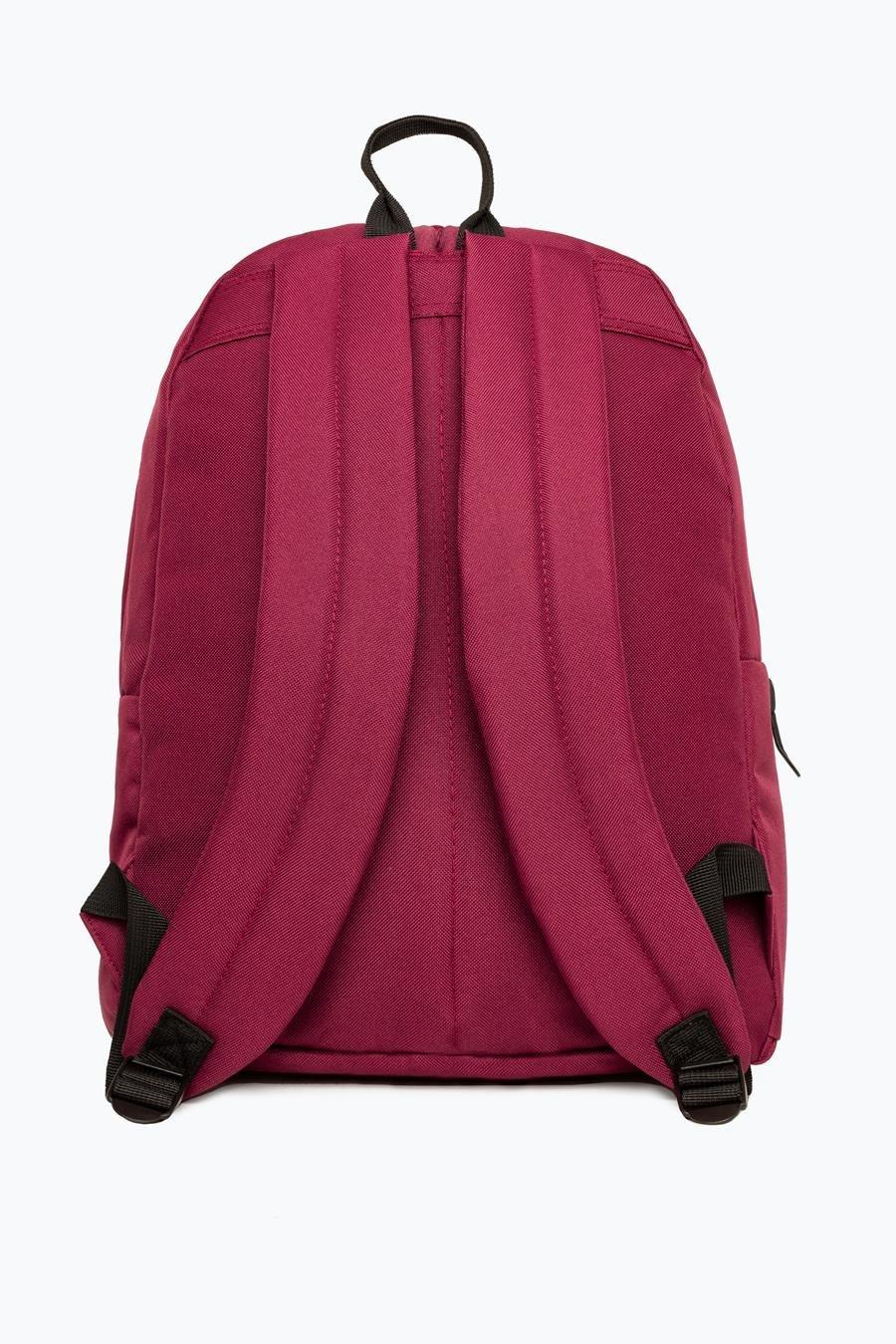 Hype store burgundy backpack