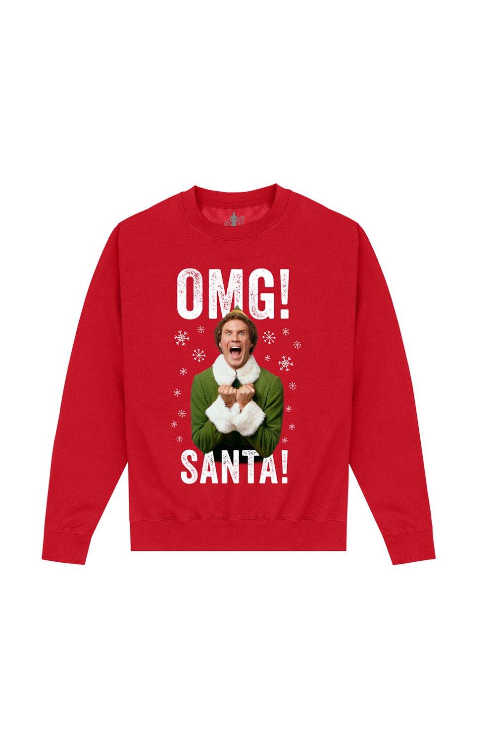 Omg on sale santa sweater