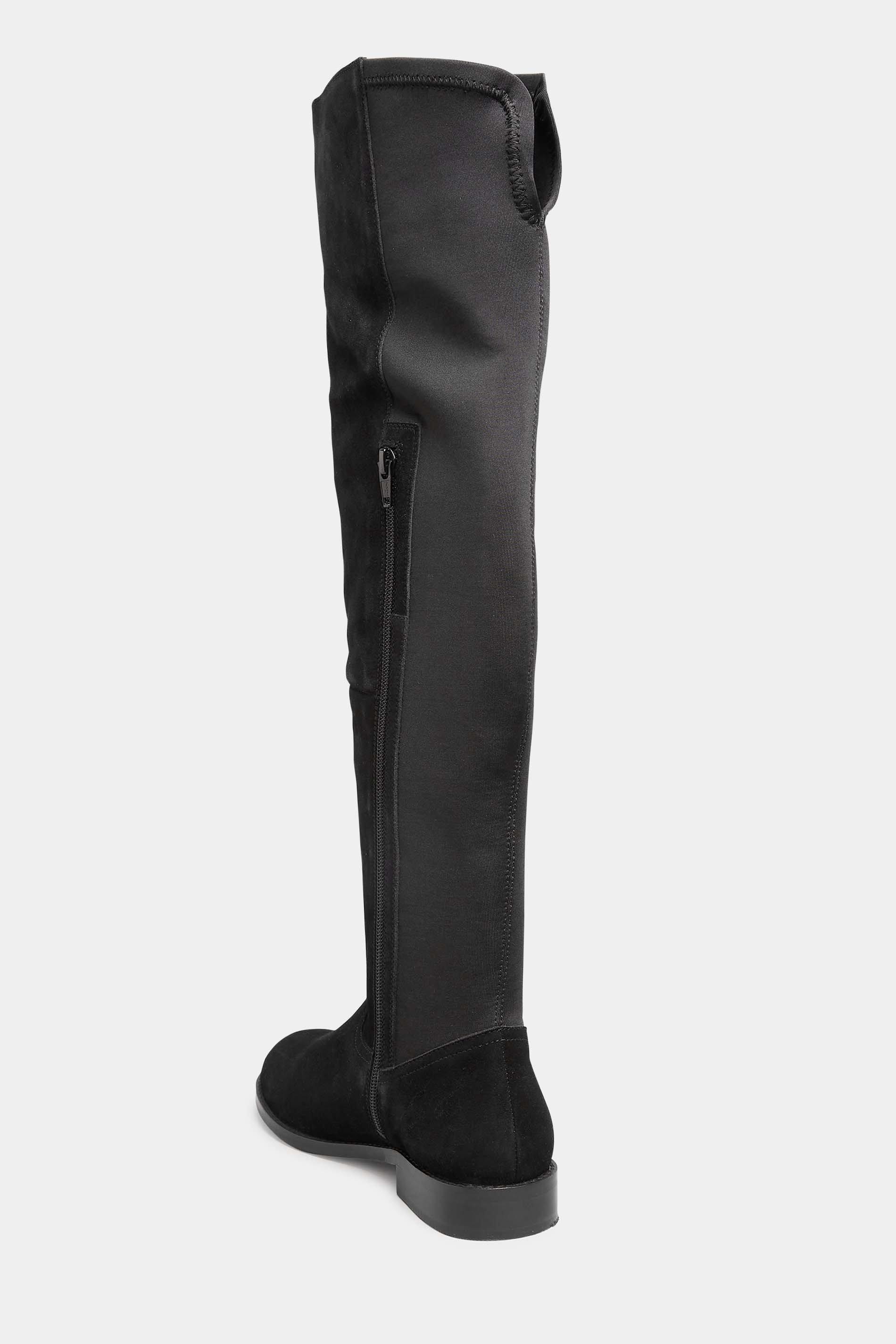 Suede knee store high boots canada