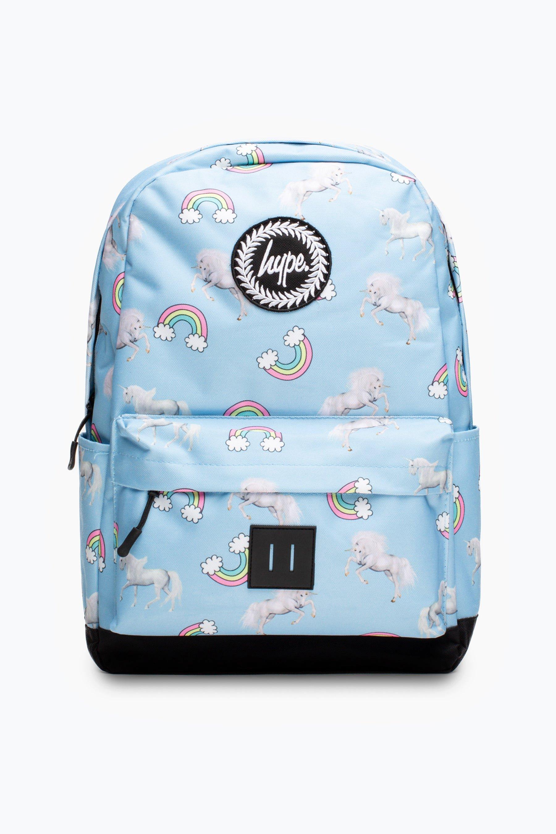 Bags Multi Rainbow Unicorns Backpack Hype