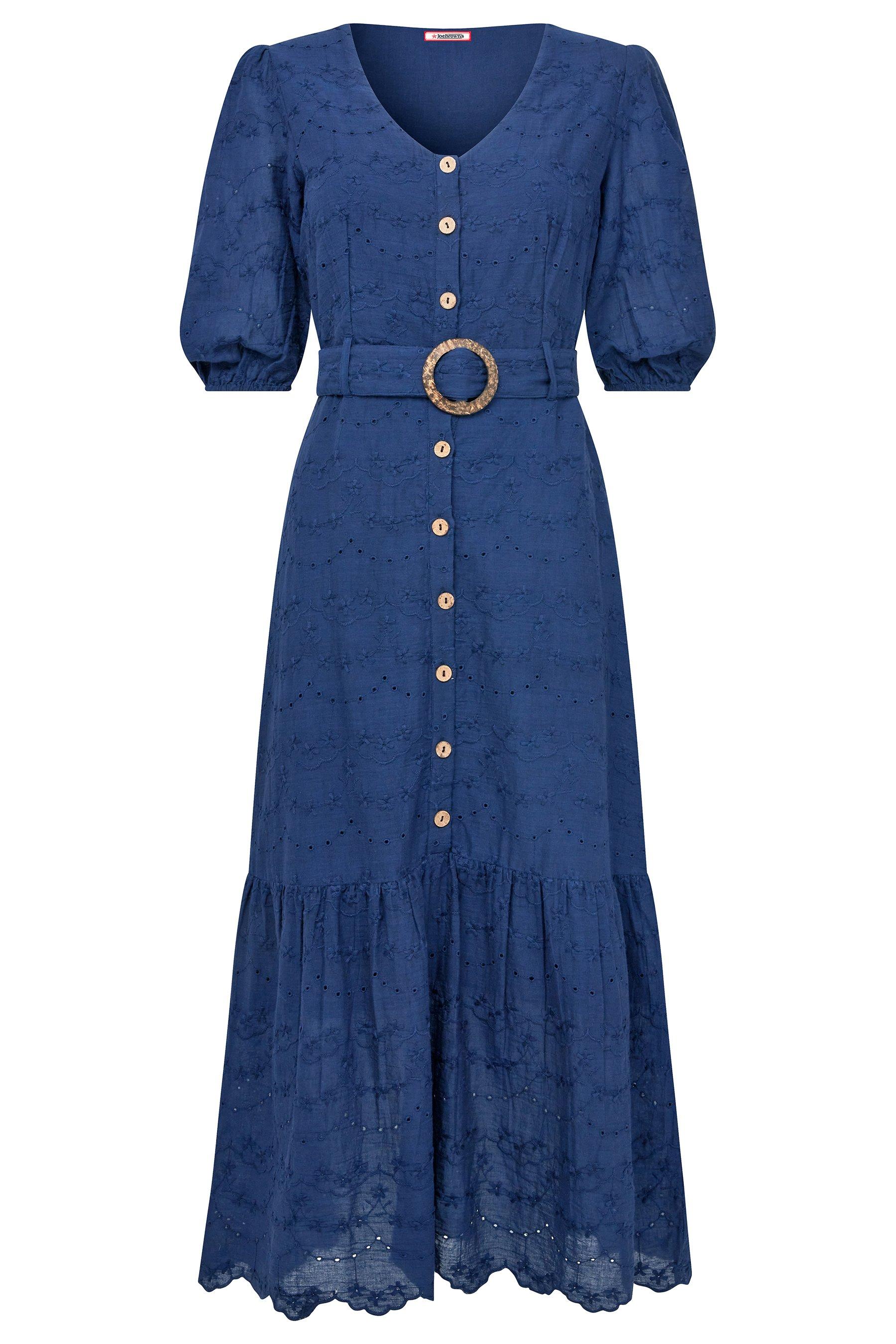 Joe Browns Women's Kellie Dress (Recycled Denim) Casual, Blue, 8 :  Amazon.co.uk: Fashion