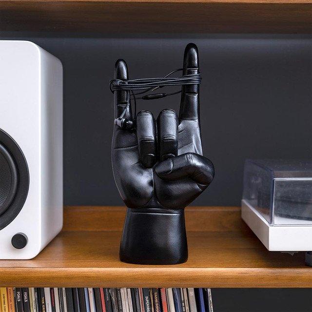 Rock hand headphone cheap holder