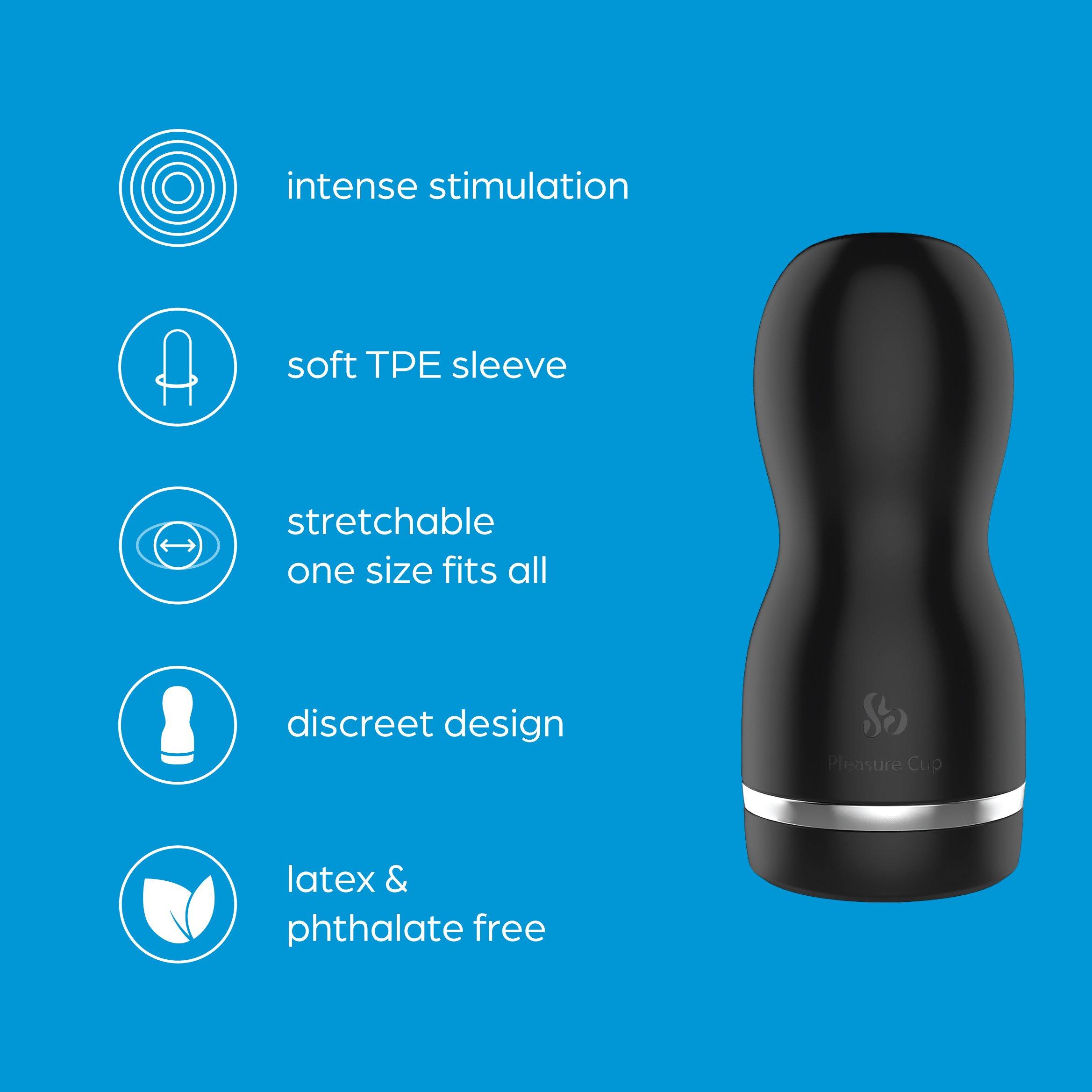 Sexual Wellness Pleasure Cup Reusable Stroker So Divine