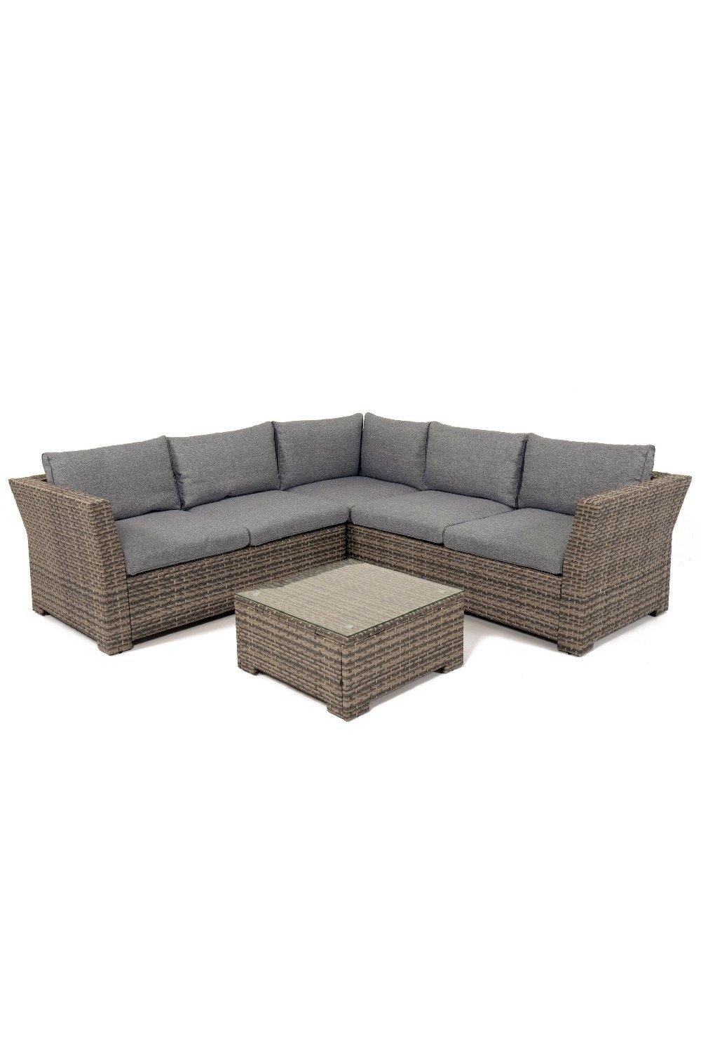 Chesterton rattan corner sofa shop set